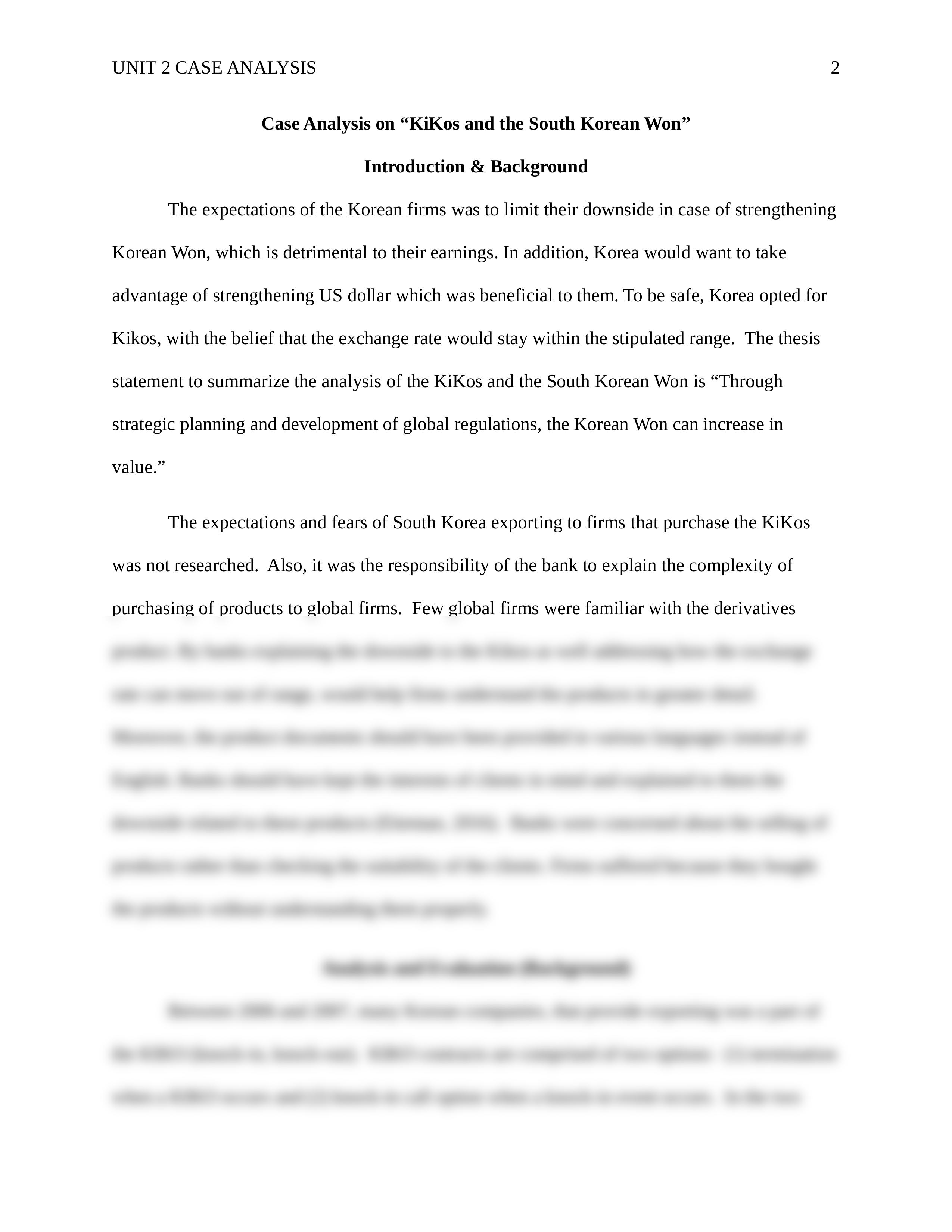 FIN 605 Unit 2 Assignment. Case Analysis Won. D.Bell 10.7.18.docx_d65c2z1hx2z_page2