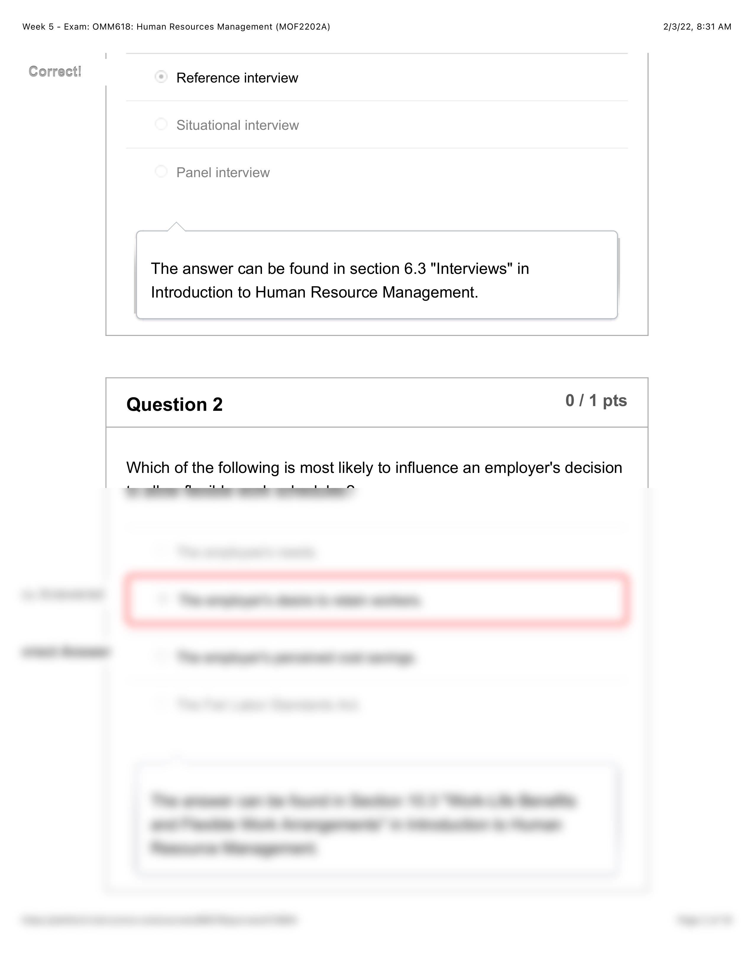 Week 5 - Exam: OMM618: Human Resources Management (MOF2202A).pdf_d6hvocdkly1_page2