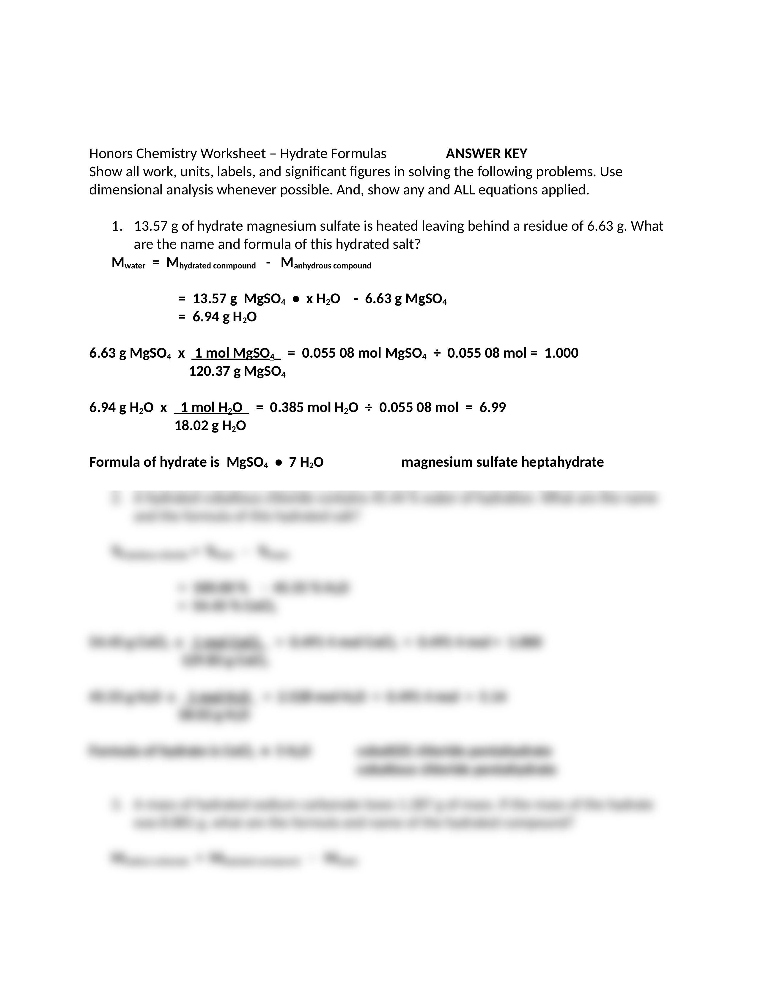 Honors_Chemistry_Wksht_Hydrate_Formula_Calculation_with_ANSWERS.docx_d6n0kpdfukm_page2