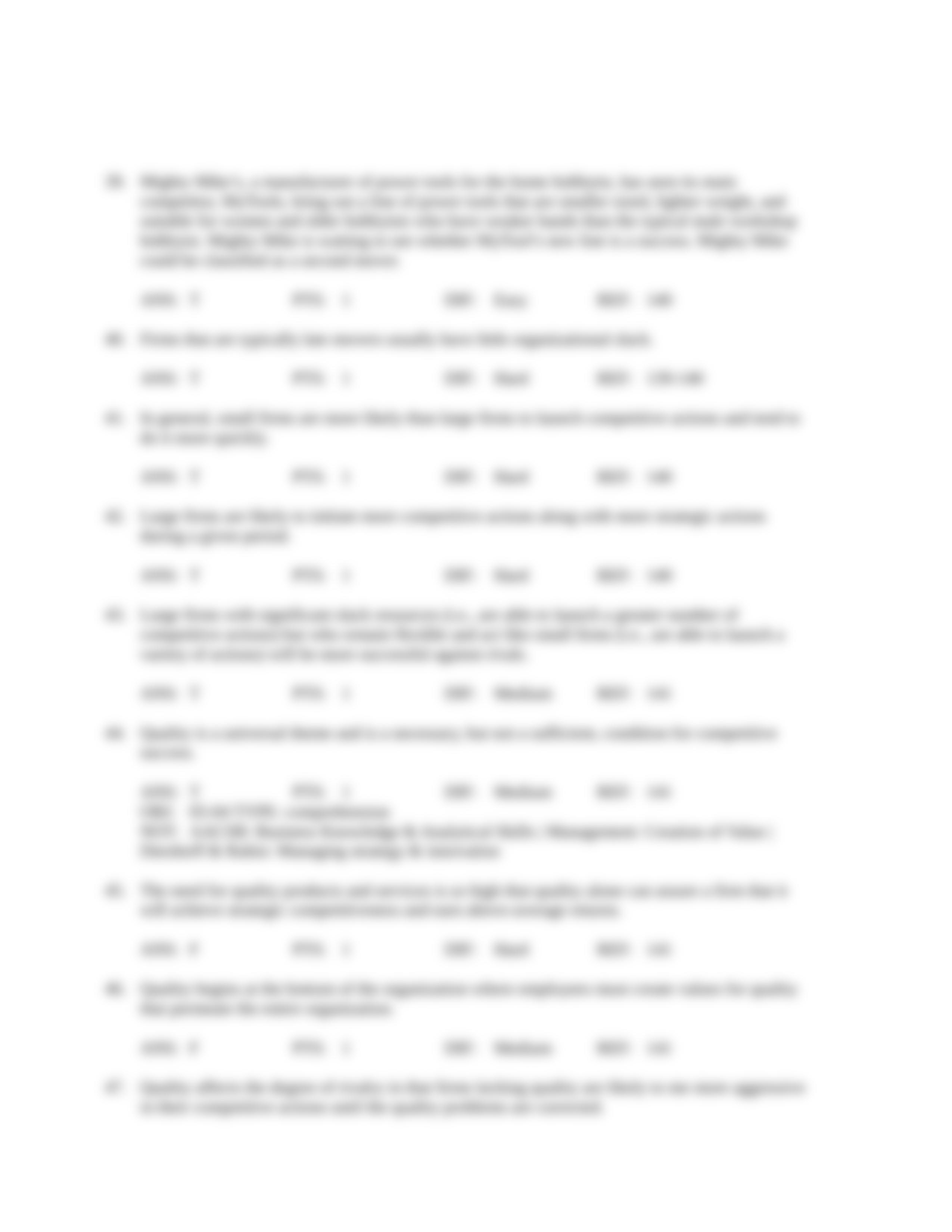 Chapter 5—Competitive Rivalry and Competitive Dynamics Test Bank_d748b8chu2v_page5