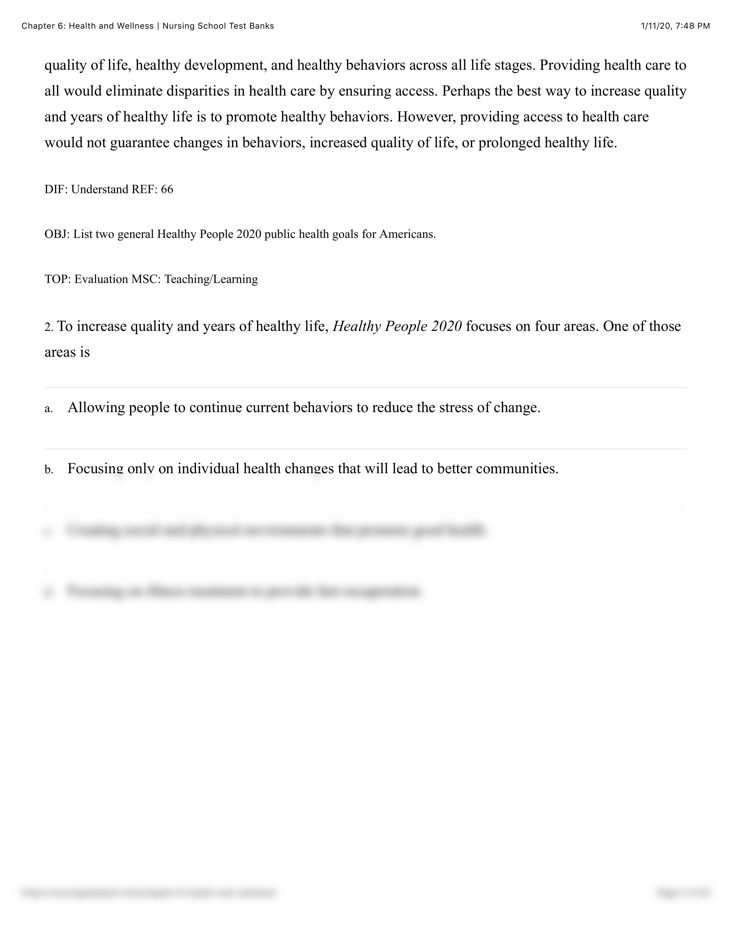 Chapter 6: Health and Wellness | Nursing School Test Banks.pdf_d7c5pbx1fn5_page2