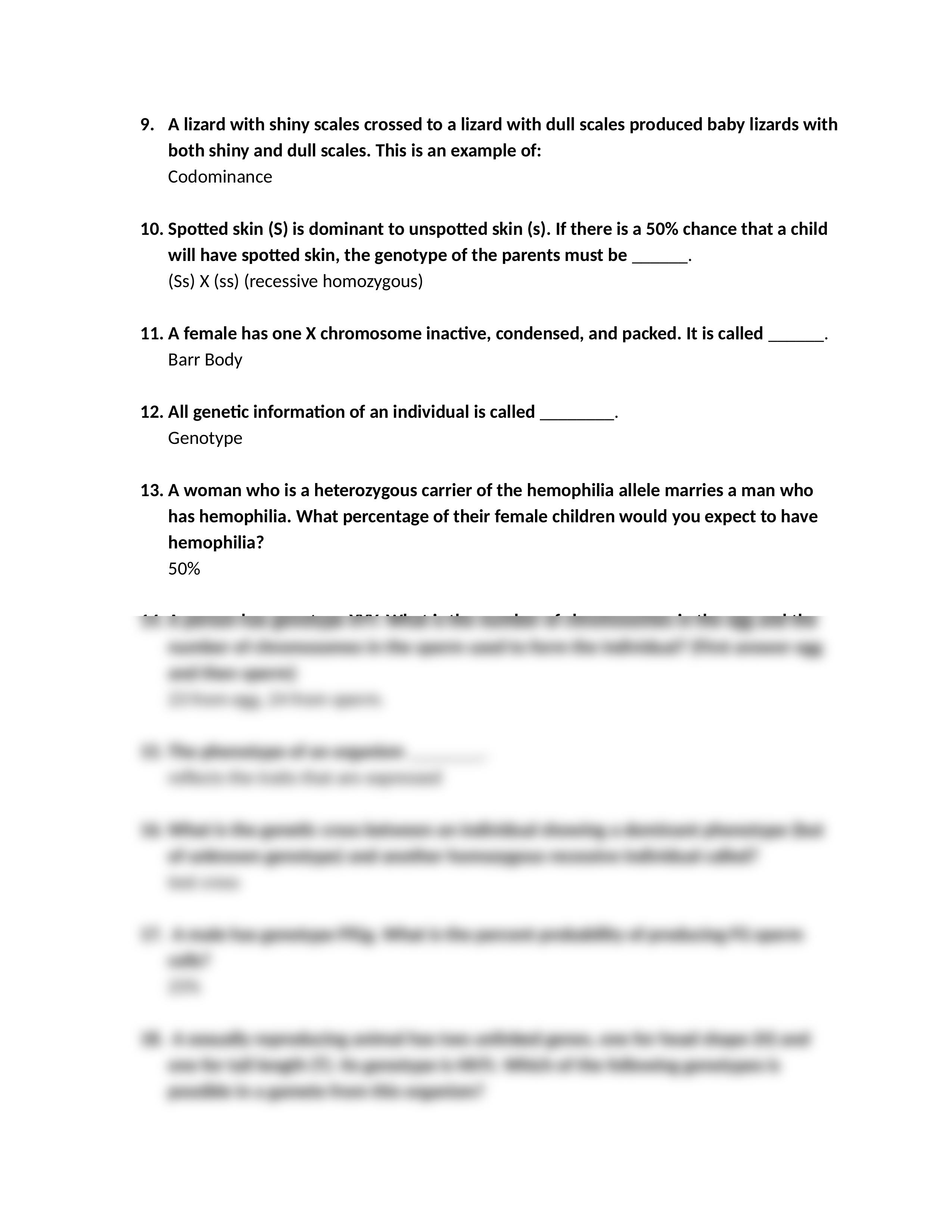 Genetics__Inheritance_Exam_Key_d7juxvi7ya8_page2