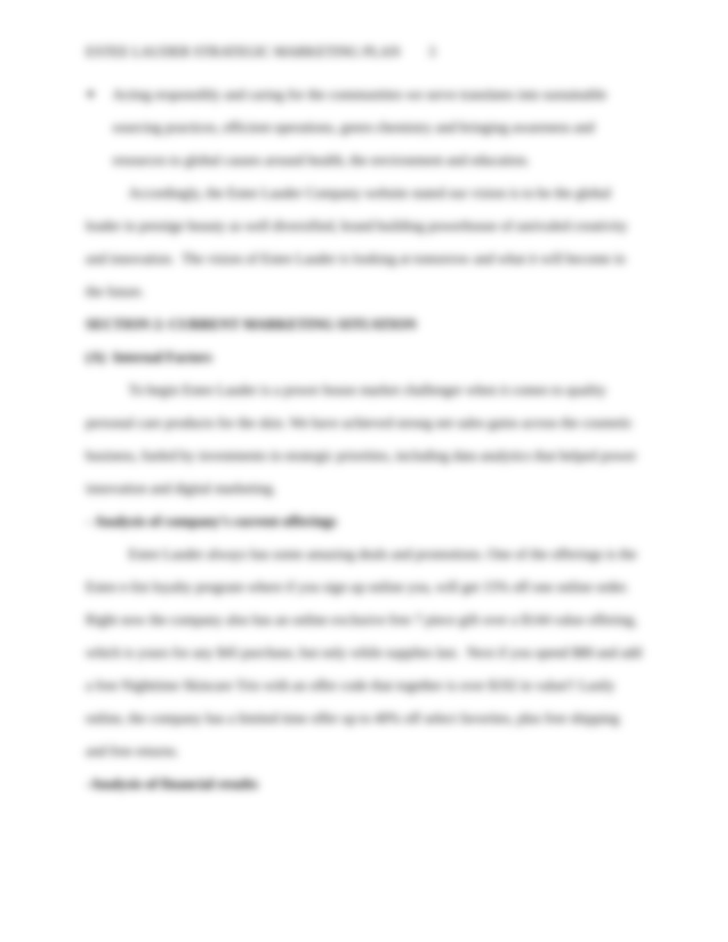 Estee Lauder Strategic Marketing Plan Part 1_Assignement 2 (1).docx_d7u05relm7u_page3