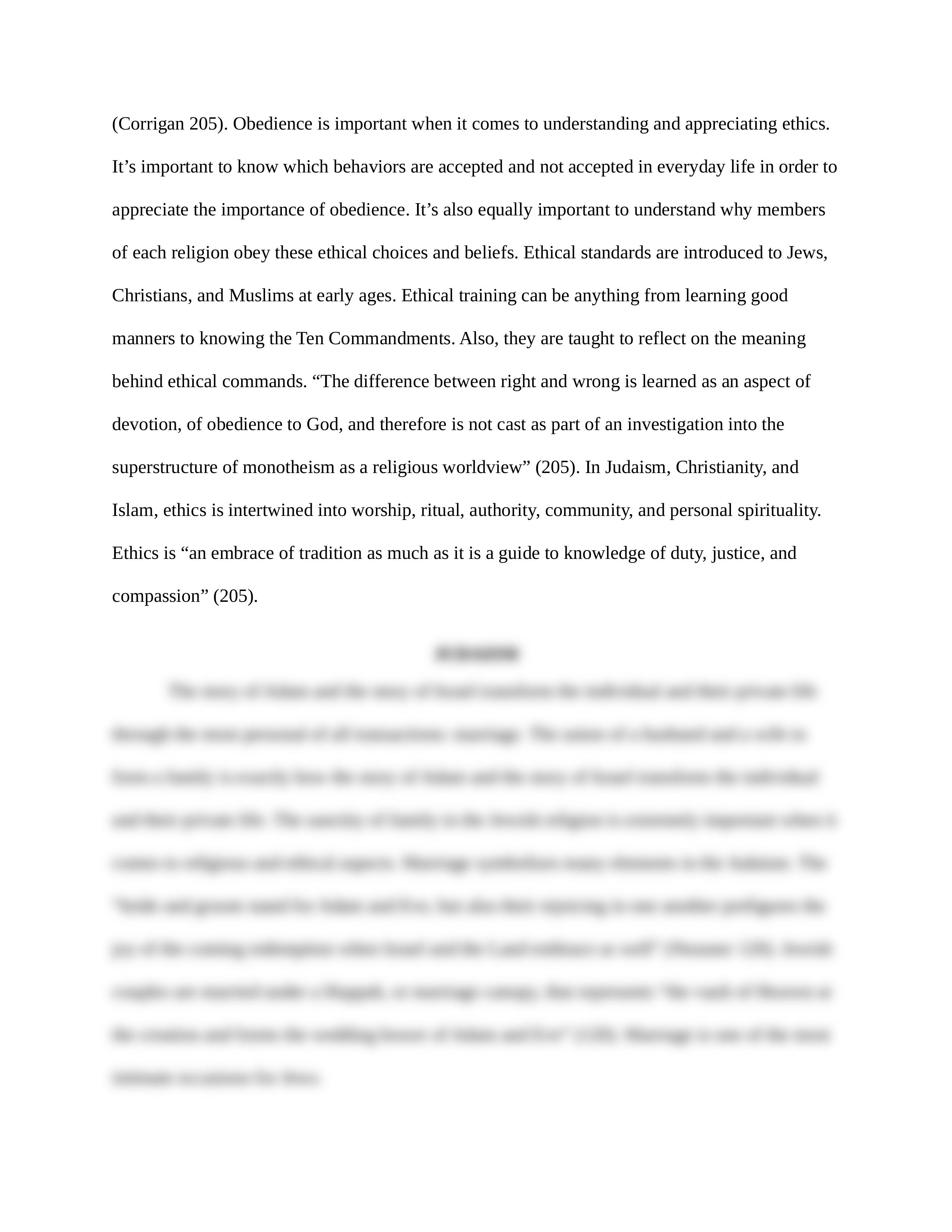 Ethics in Judaism, Christianity, and Islam Paper #3_d82m551ggma_page2