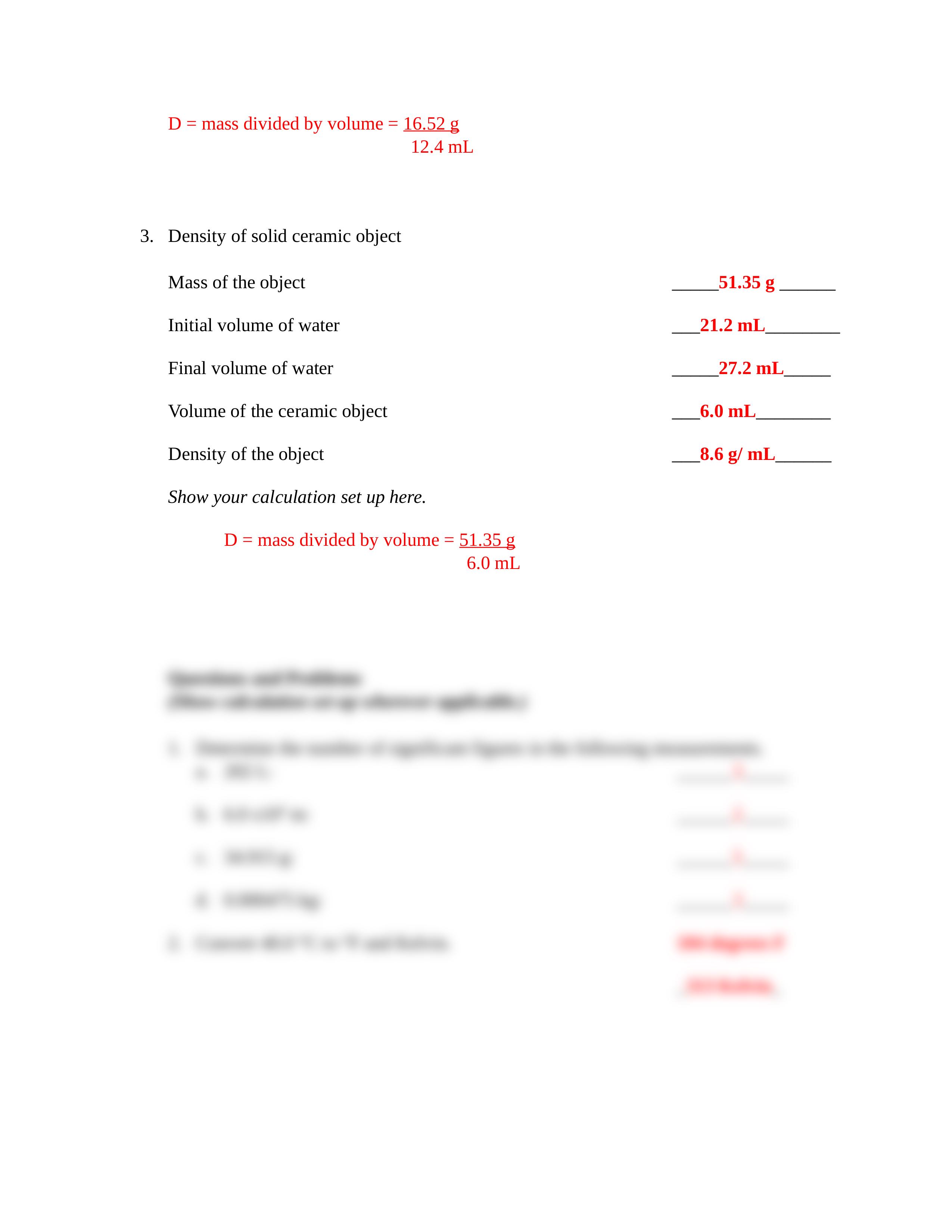 answer key CHE 121_Lab 1_Measurement (3) LCM .docx_d8byjwnr08y_page2