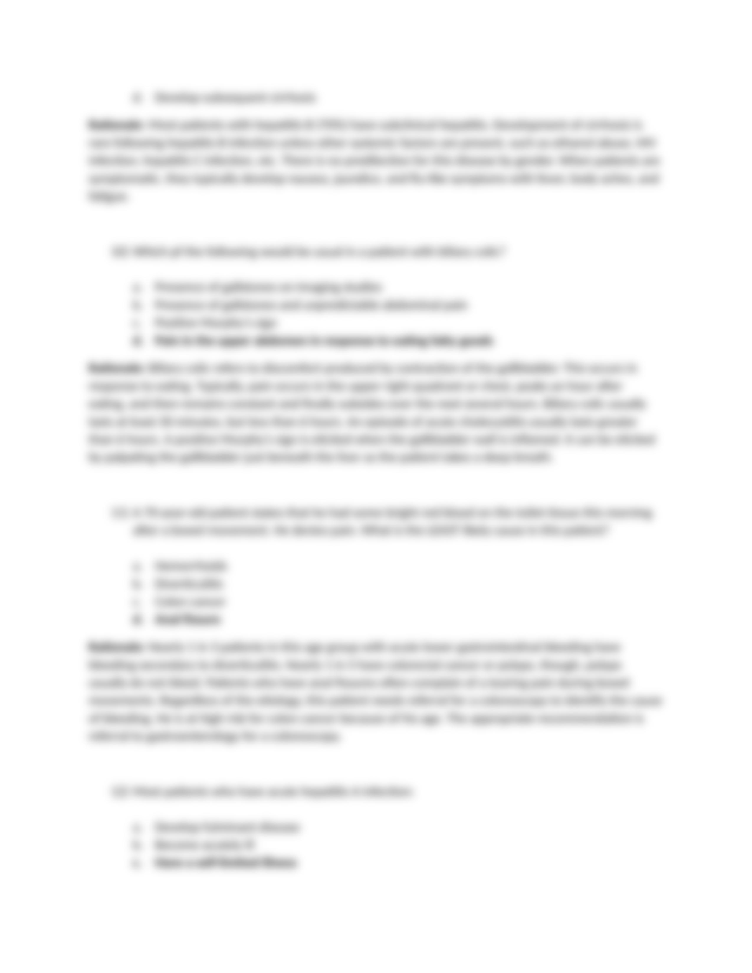 N655 -Gastrointestinal Disorder, hematology disorder Mens health test questions. with answers and ra_d8e467ztvxn_page4