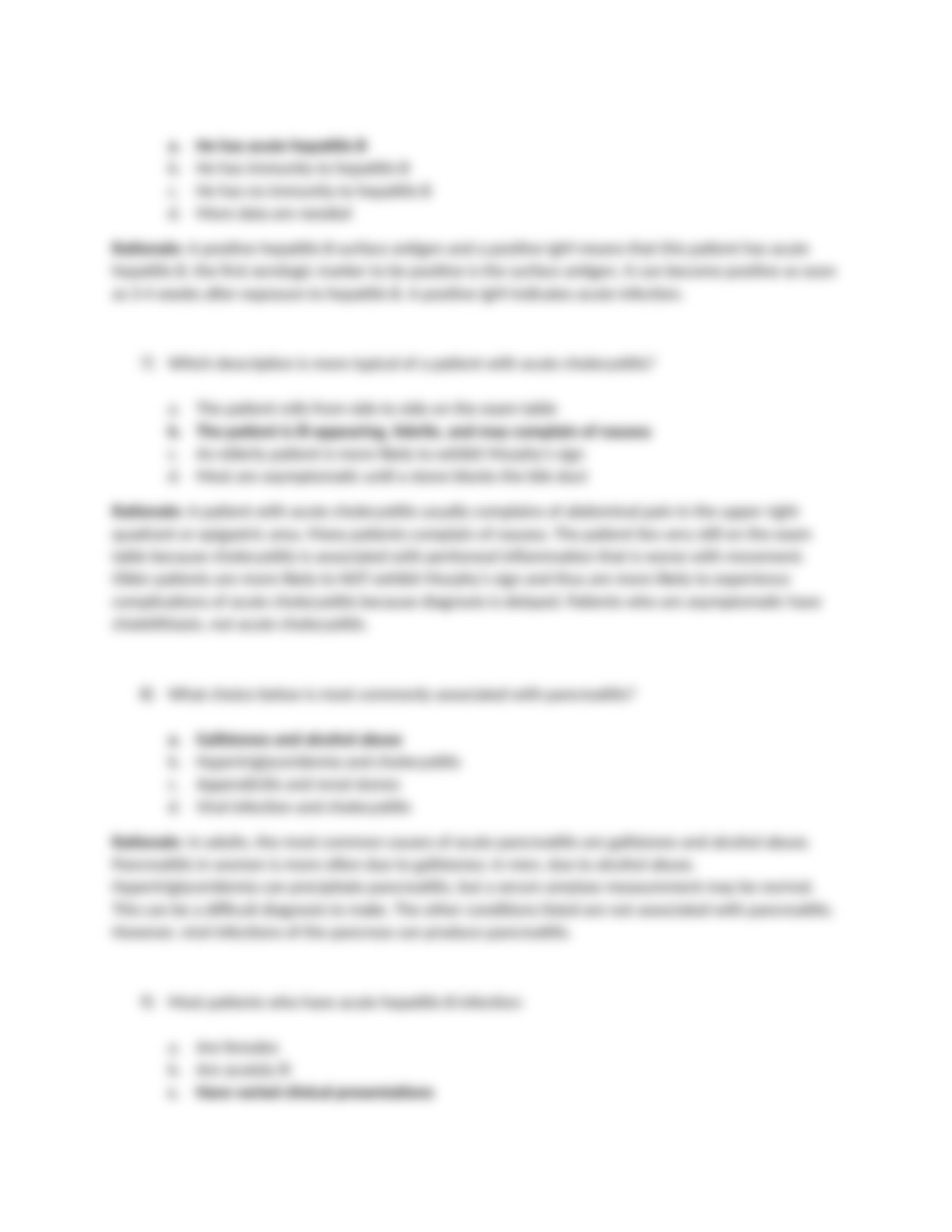 N655 -Gastrointestinal Disorder, hematology disorder Mens health test questions. with answers and ra_d8e467ztvxn_page3