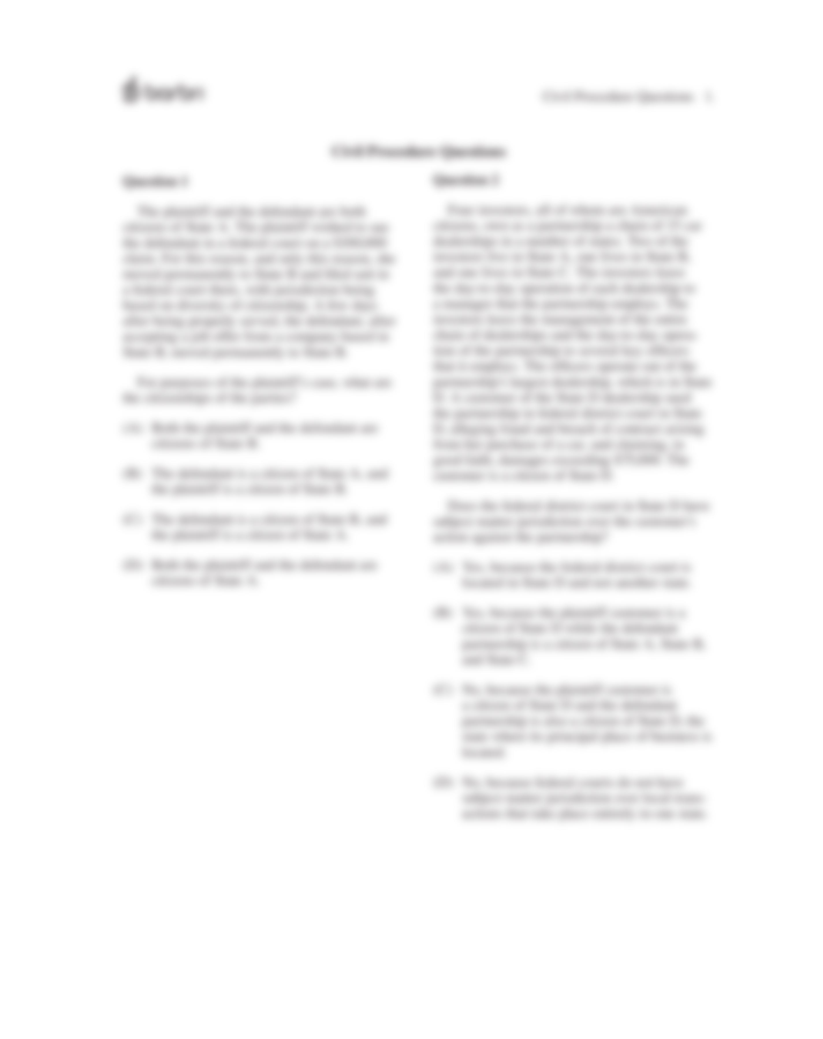 Civil Procedure MBE questions.pdf_d8exfj7gr4u_page3