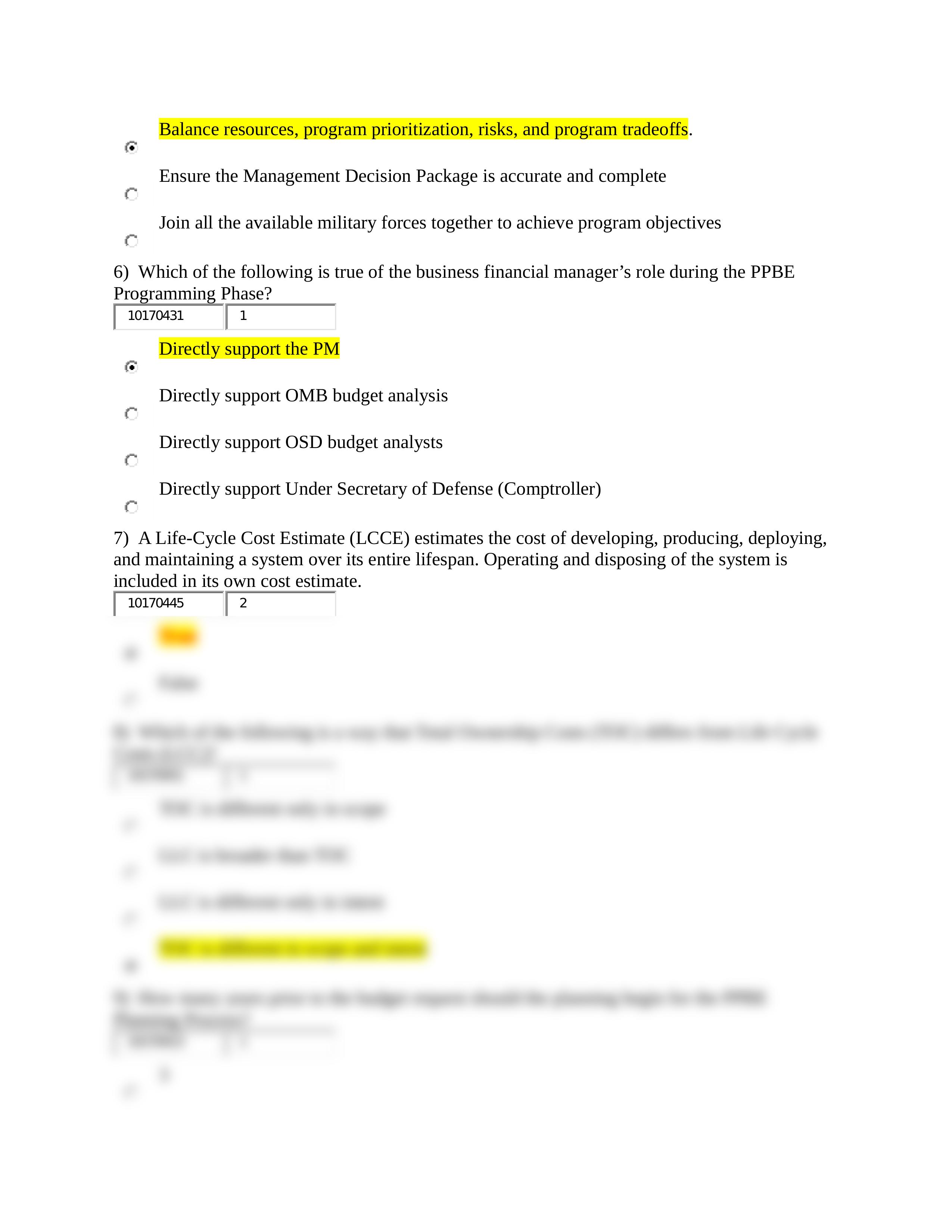 BCF 110 Exam 3 & 4 - 1st, 2nd, & 3rd Answers.docx_d8ls50nb7aa_page2