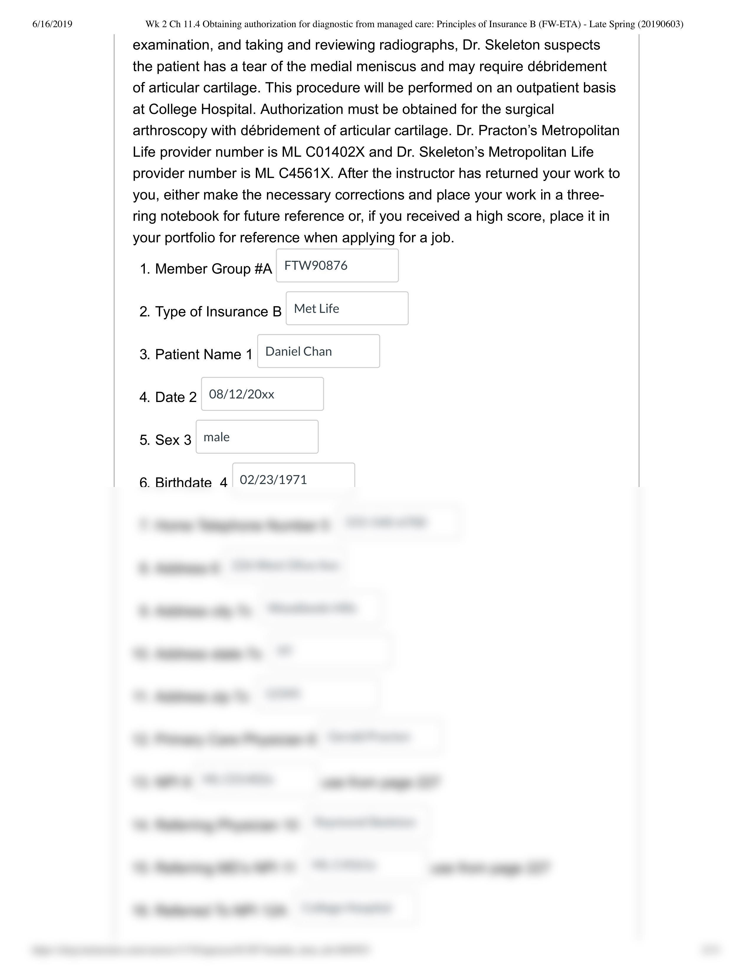 Wk 2 Ch 11.4 Obtaining authorization for diagnostic from managed care_ Principles of Insurance B (FW_d924c1t6ifl_page2