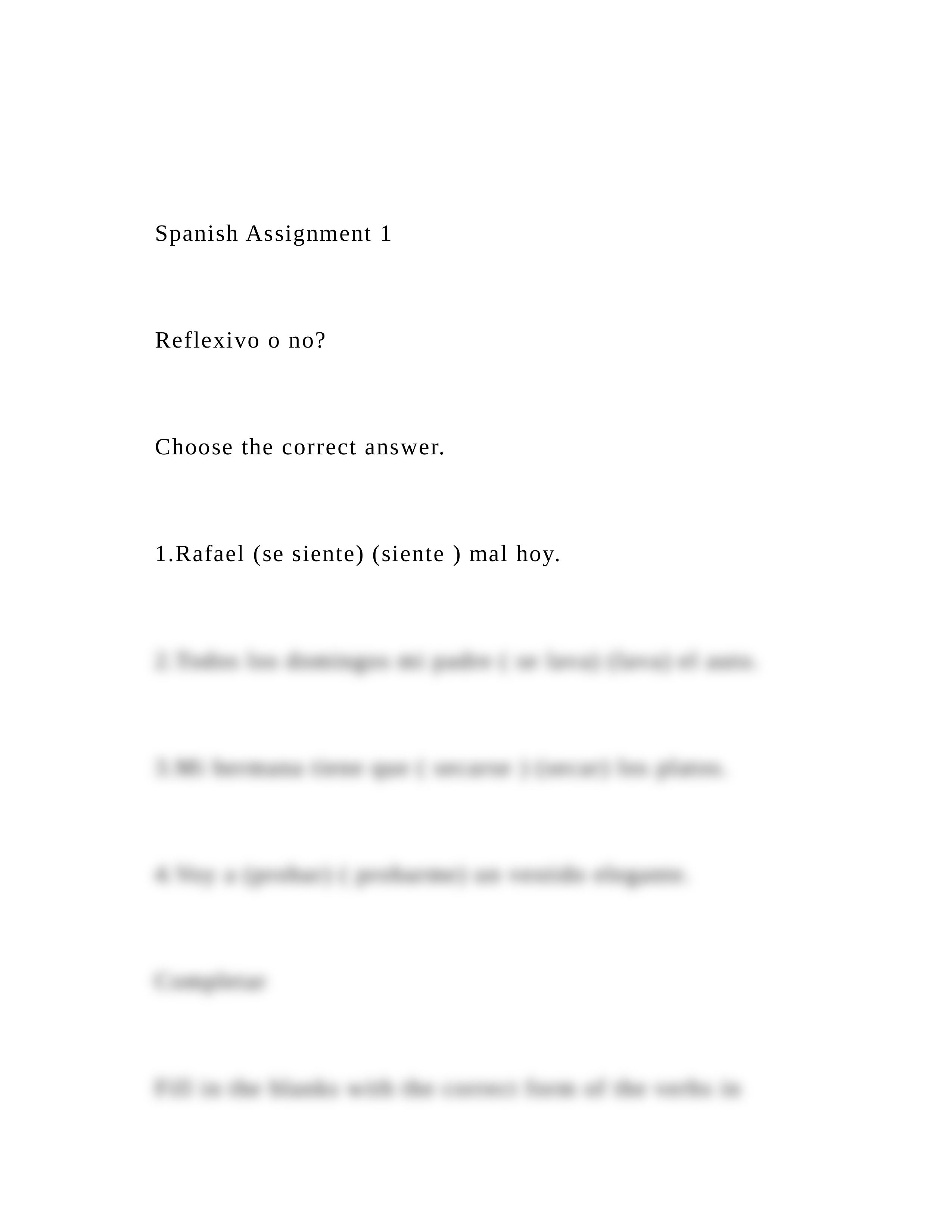 Spanish Assignment 1   Reflexivo o no   Choose the cor.docx_da2gi9c1oys_page2