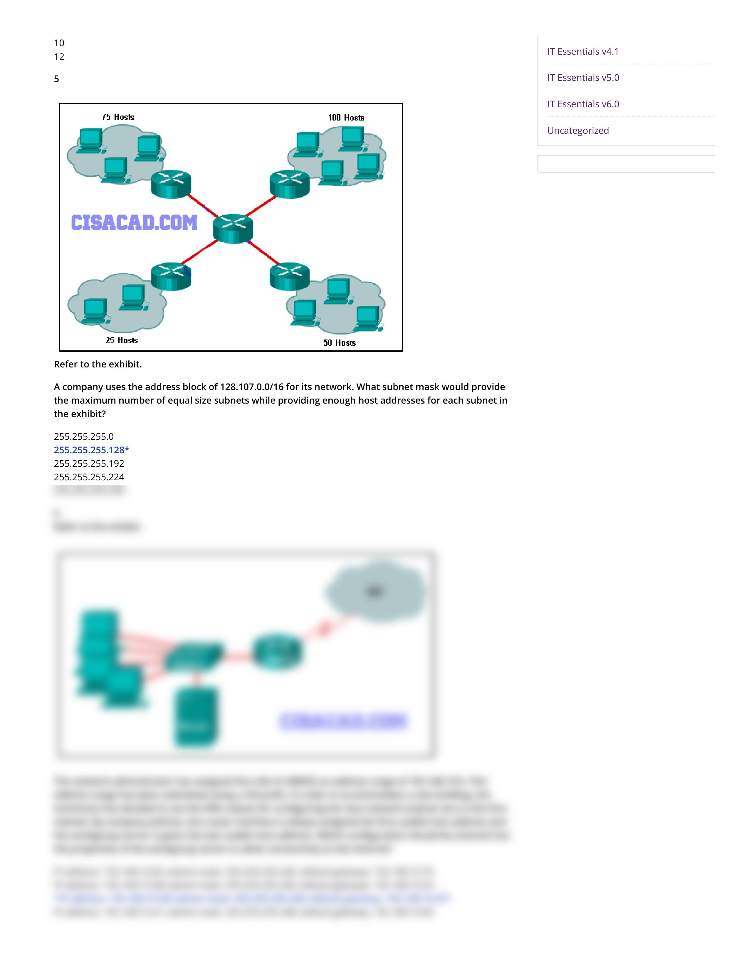 CCNA 1 Chapter 9 v5 Exam Answers 2016 _ CCNA5_dad2ov2extu_page2