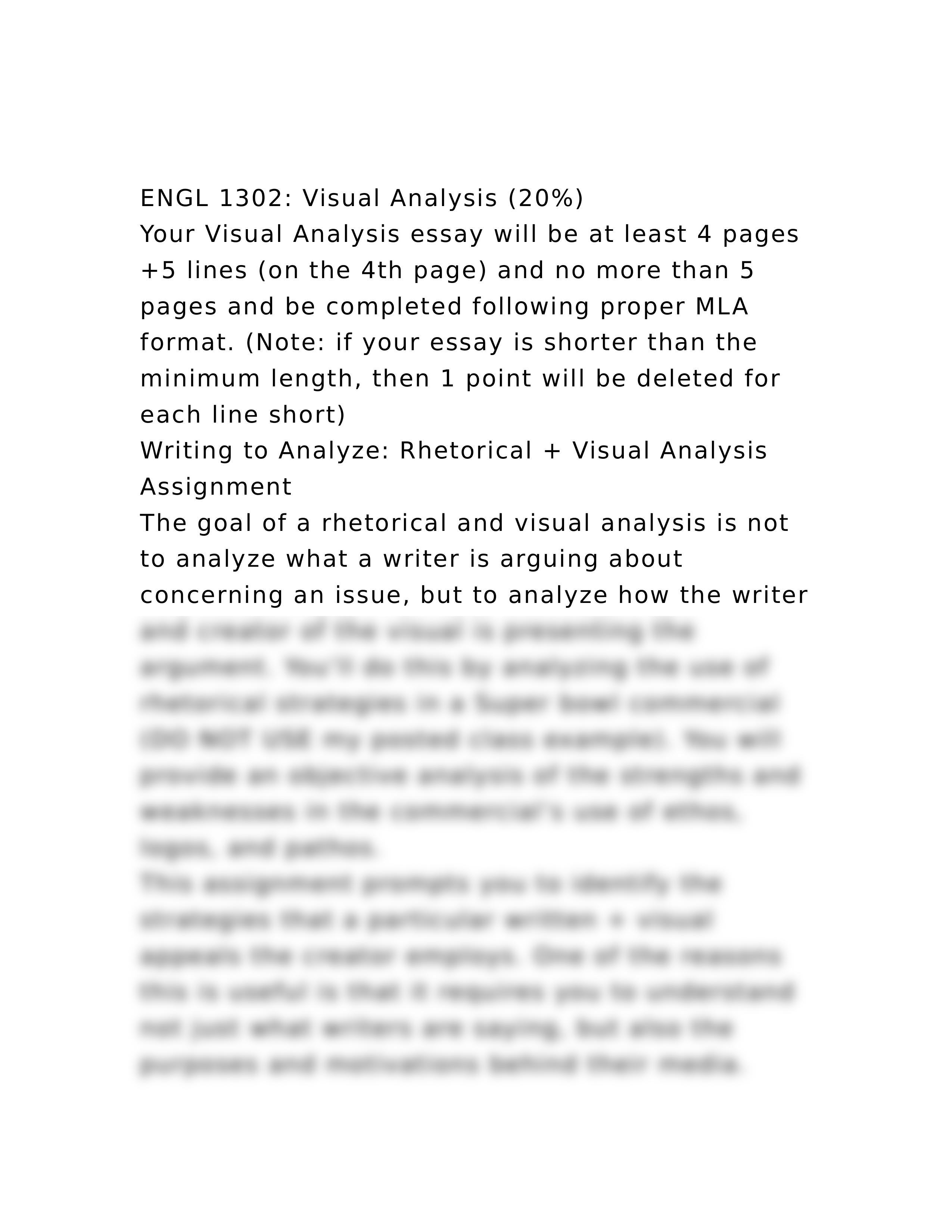 ENGL 1302 Visual Analysis (20) Your Visual Analysis essay will.docx_damx3rs19ax_page2