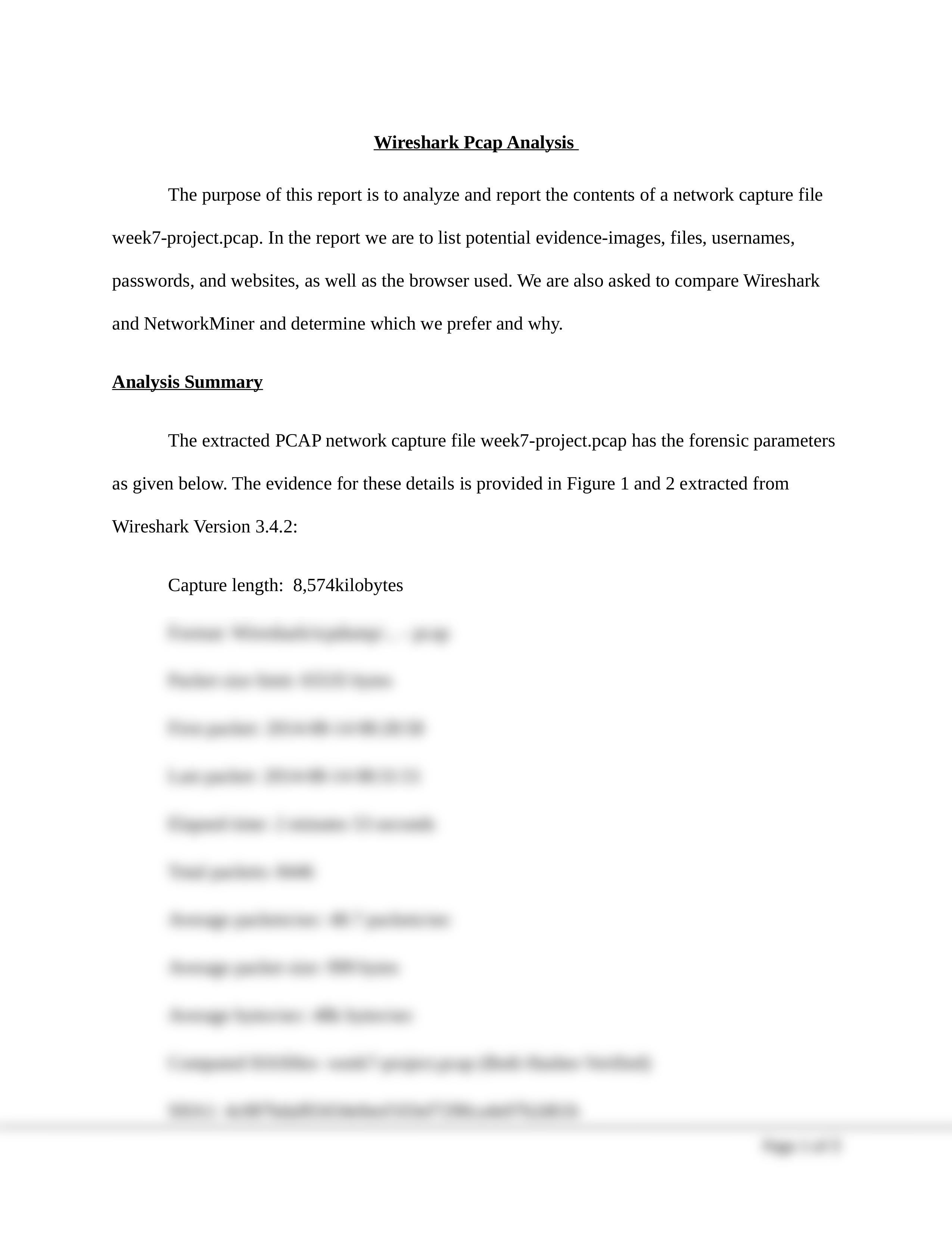 Week 7: Assignment - Final Paper - Wireshark and Network Miner.odt_dazsosm08f9_page2