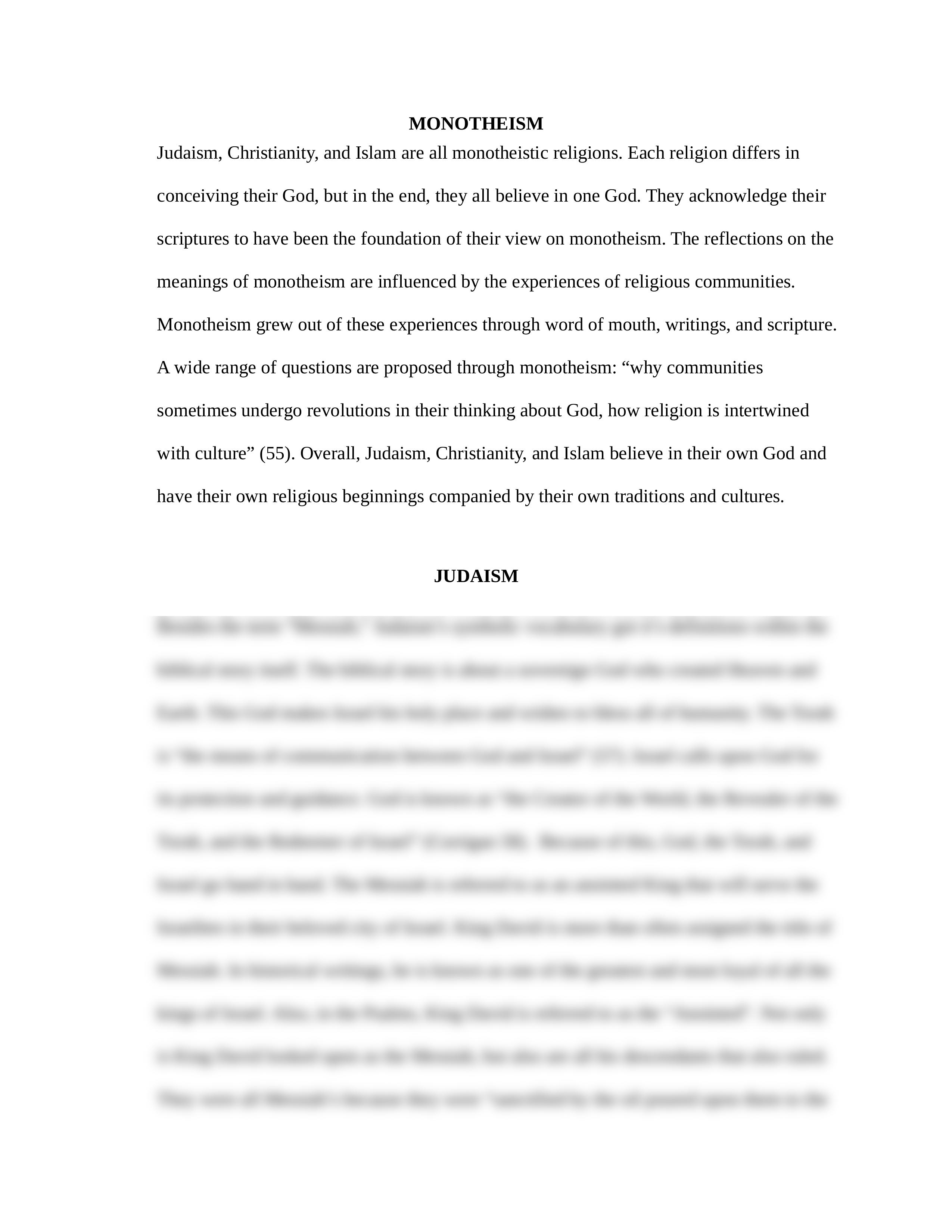 Monotheism in Judaism, Christianity, and Islam Paper #1_db2gg05846h_page2