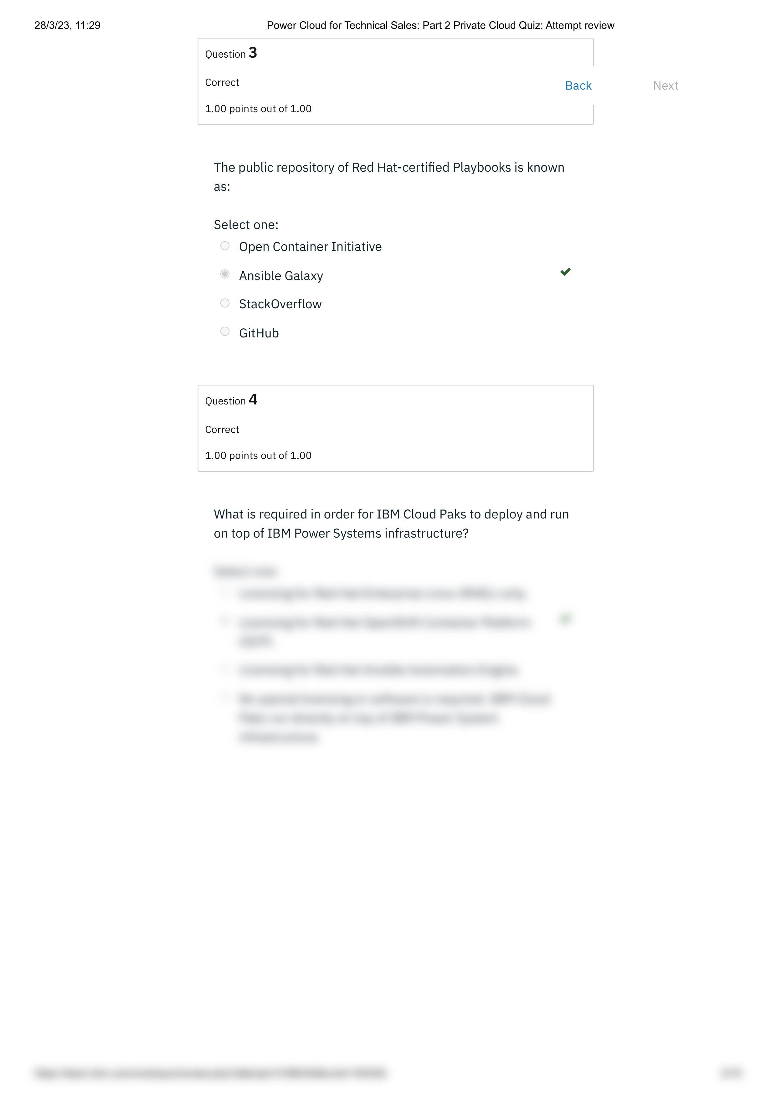 Power Cloud for Technical Sales_ Part 2 Private Cloud Quiz_ Attempt review.pdf_db379qxqrpj_page2