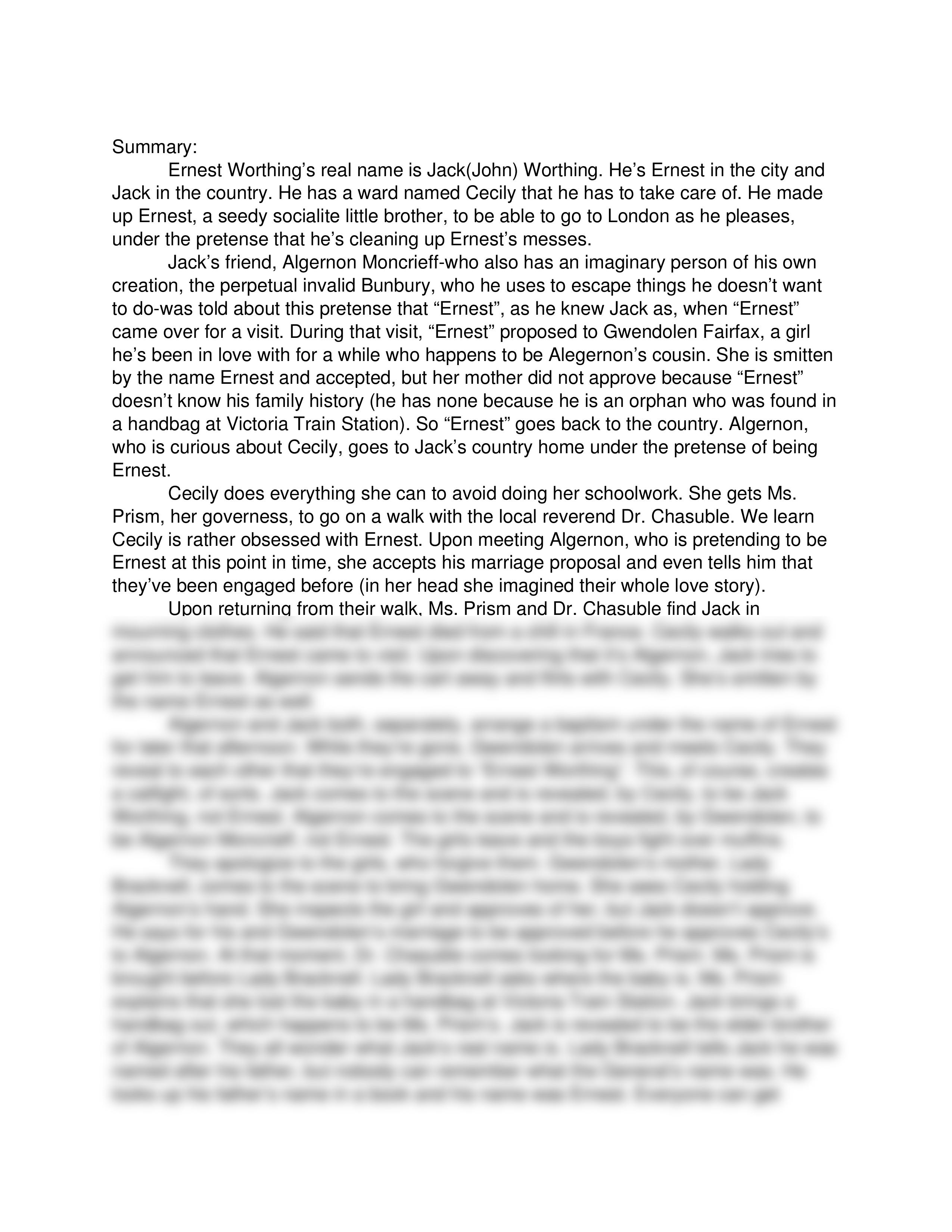 The-Importance-of-Being-Ernest-Novel Student Generated Study-Guide_dbmrerztv29_page2