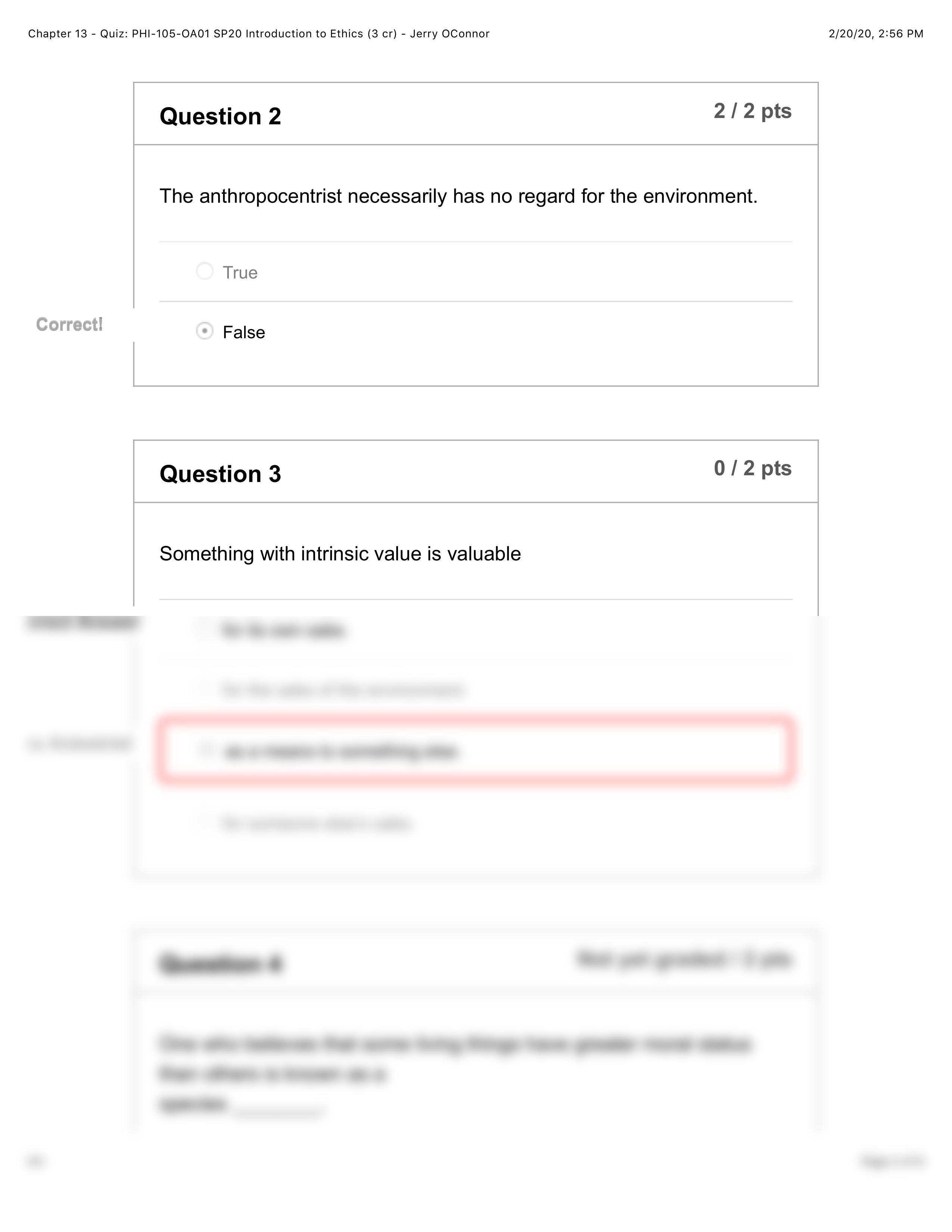 Chapter 13 - Quiz: PHI-105-OA01 SP20 Introduction to Ethics (3 cr) - Jerry OConnor.pdf_dbvrx03gmix_page2