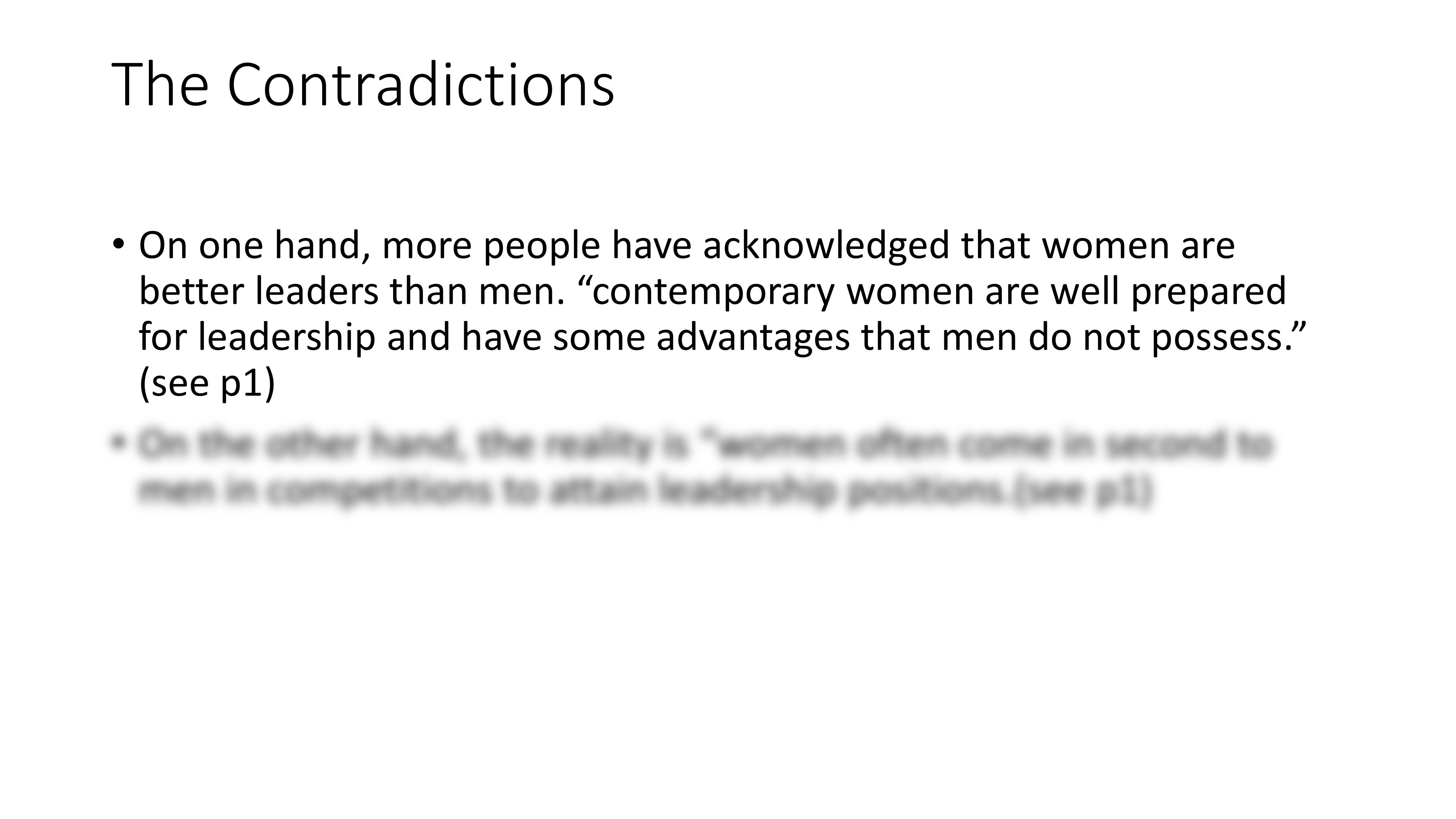 slides for FEMALE LEADERSHIP ADVANTAGE AND DISADVANTAGE- RESOLVING THE CONTRADICTIONS .pdf_dbwcuqajmrd_page2