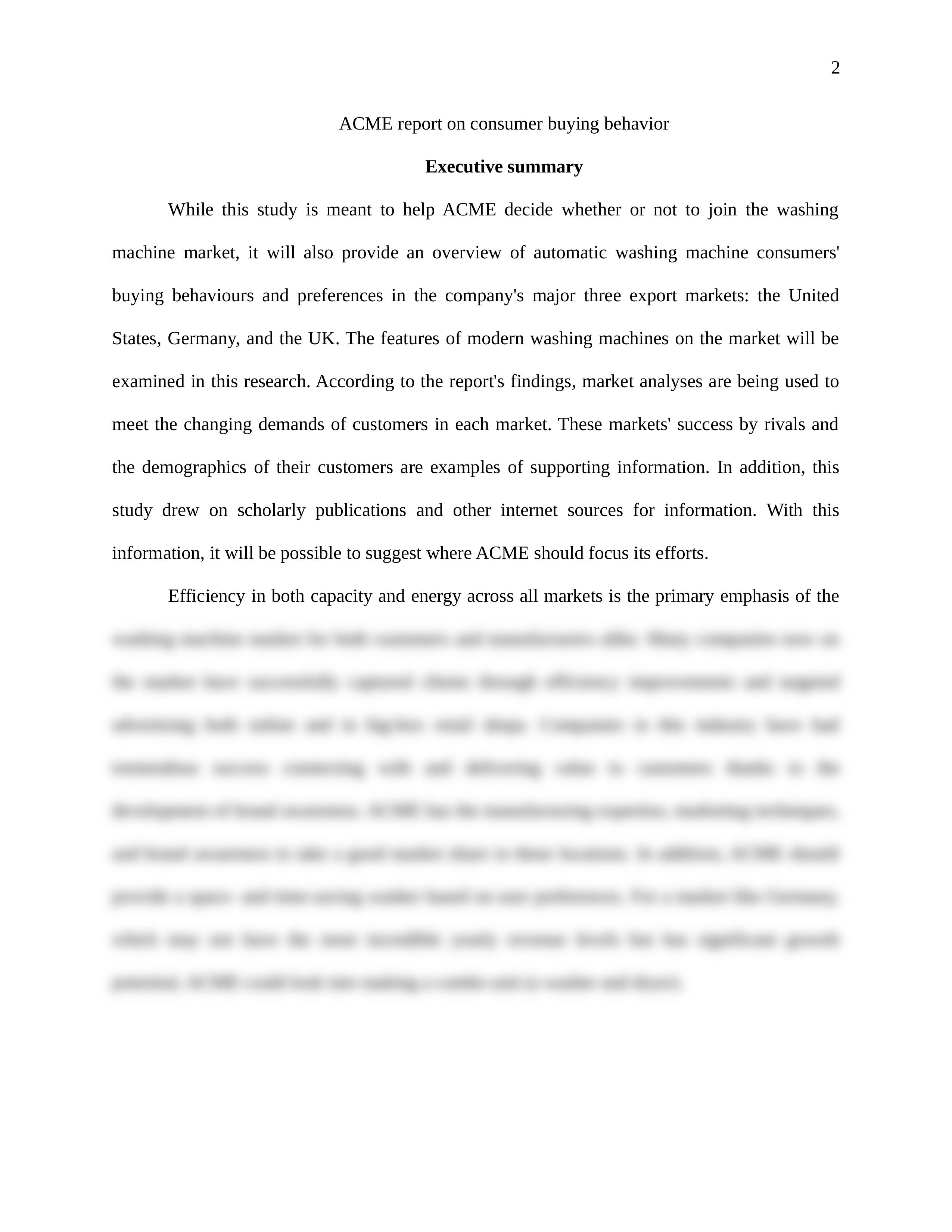 ACME report on consumer buying behavior (2)edited (1) (1) Final.docx_dbyf3de3lbe_page2