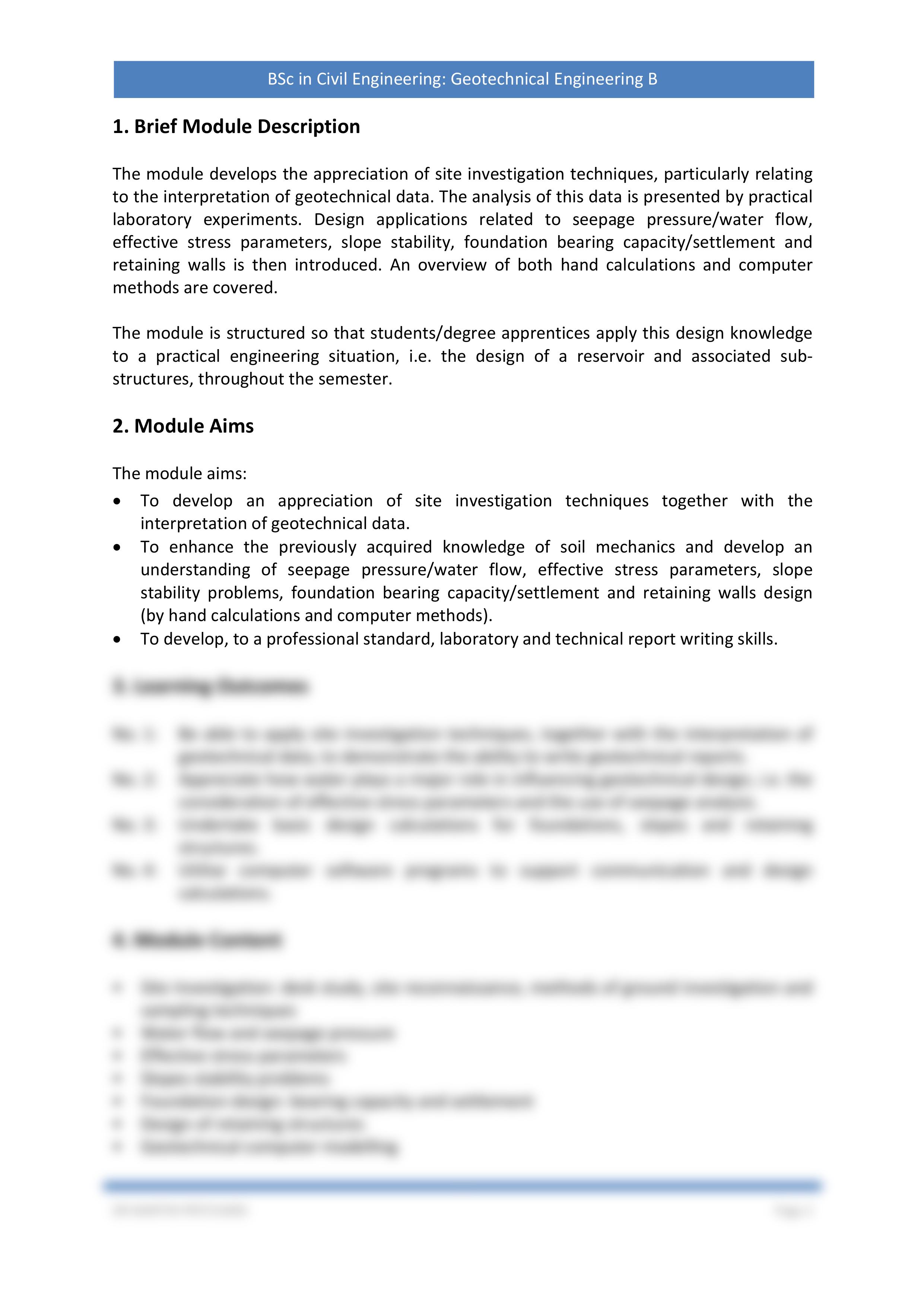 1a Geo - Module Guide_Project Brief_BSc 2022_23_b.pdf_dc4tarl05qy_page2