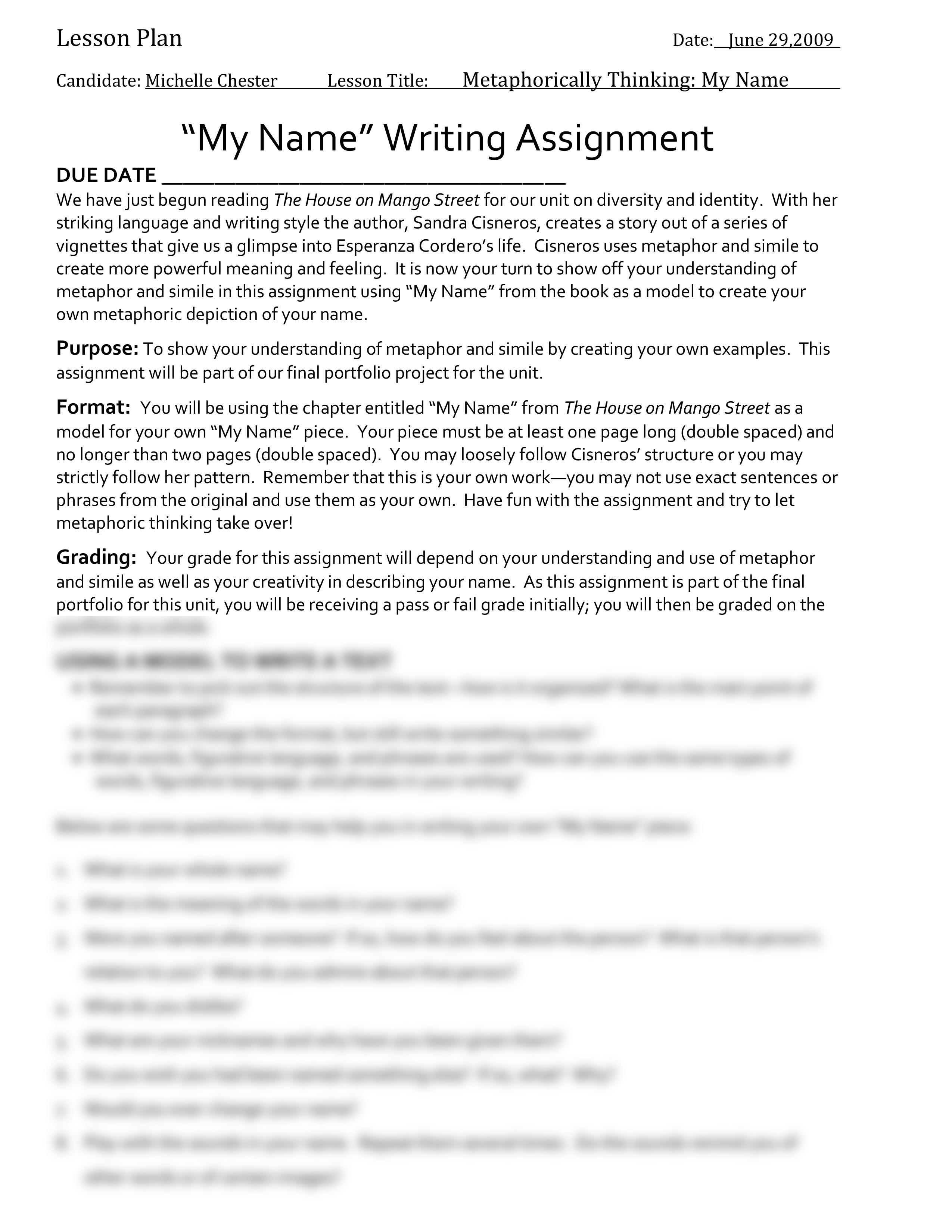 Metaphorically thinking-- My Name lesson plan.pdf_dclgfp6utsl_page2