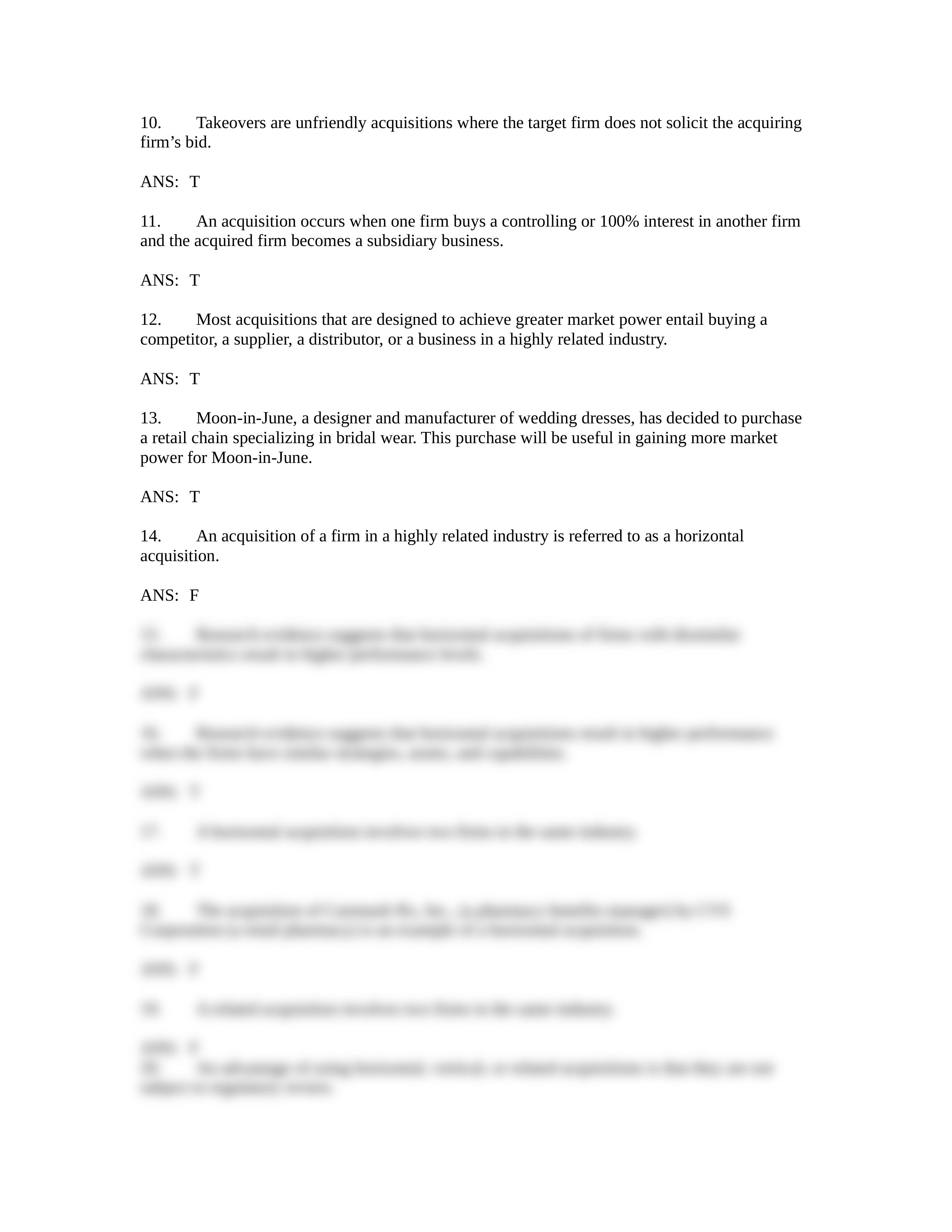 Chapter 7—Merger and Acquisition Strategies- Test Bank_dcofq2rnw00_page2