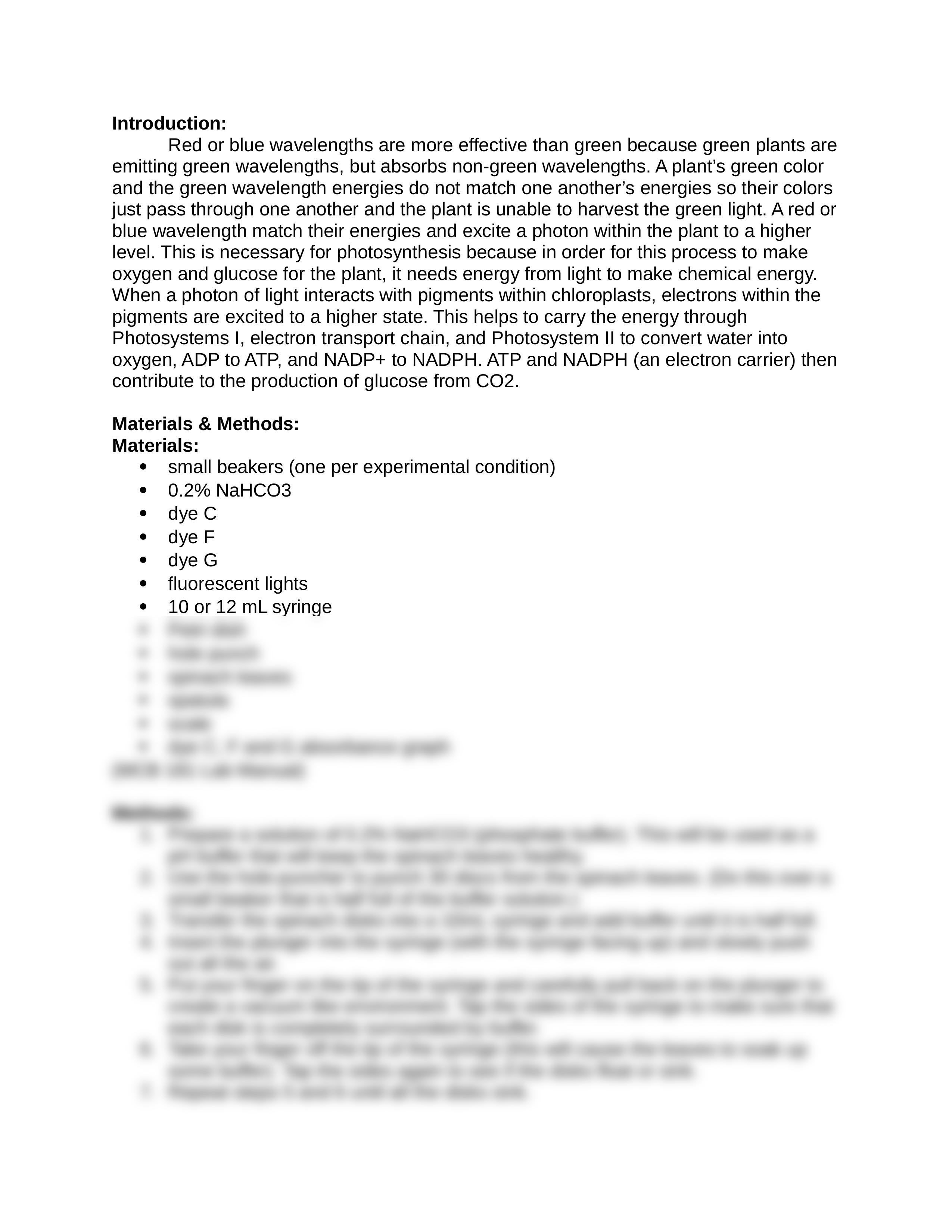 Photosynthetic Wavelengths Lab Report_dcszak02jss_page2