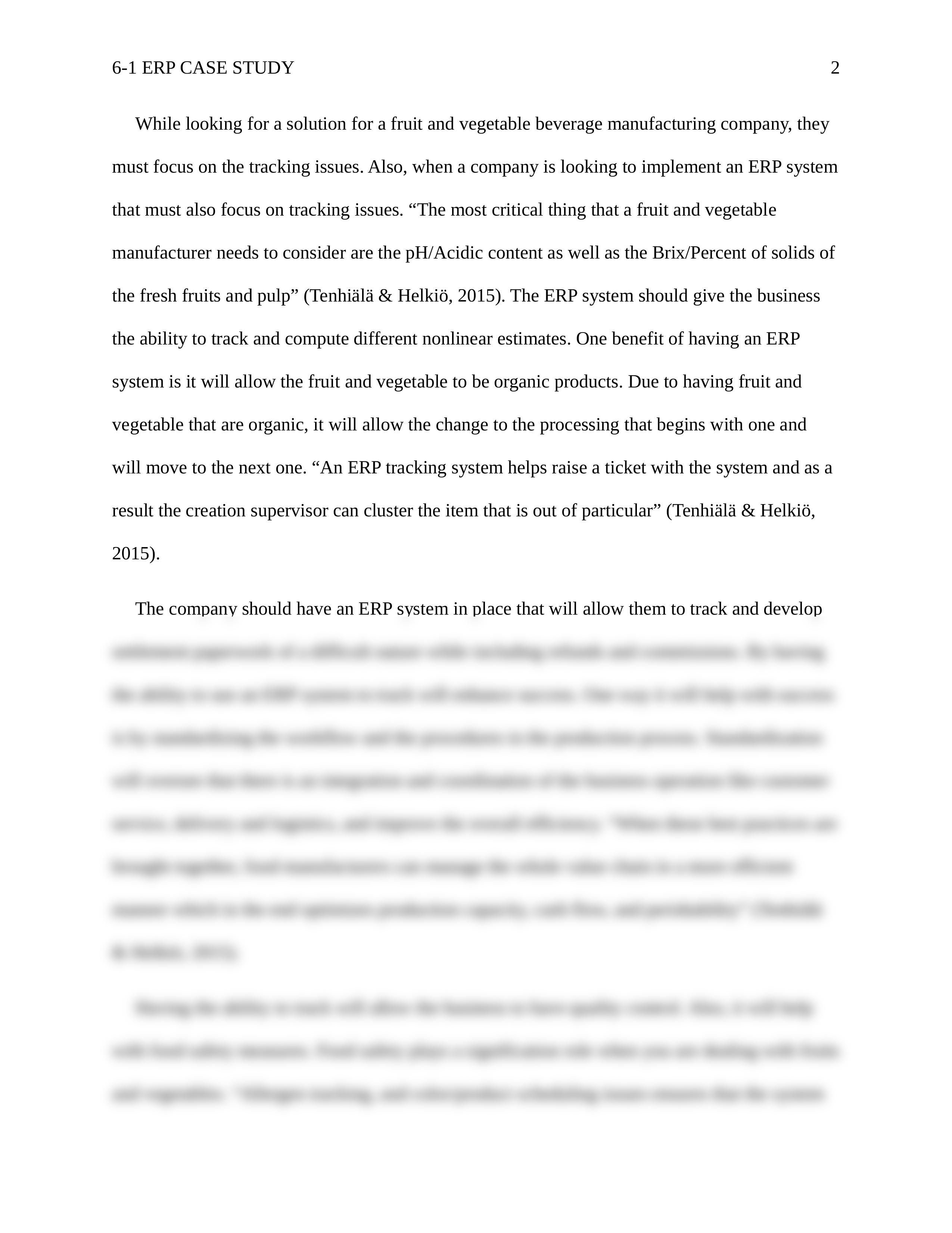 6-1 ERP Case Study Enterprise Solutions for Fruit and Vegetable Beverage Manufacturing.docx_dct3x0kvz1x_page2