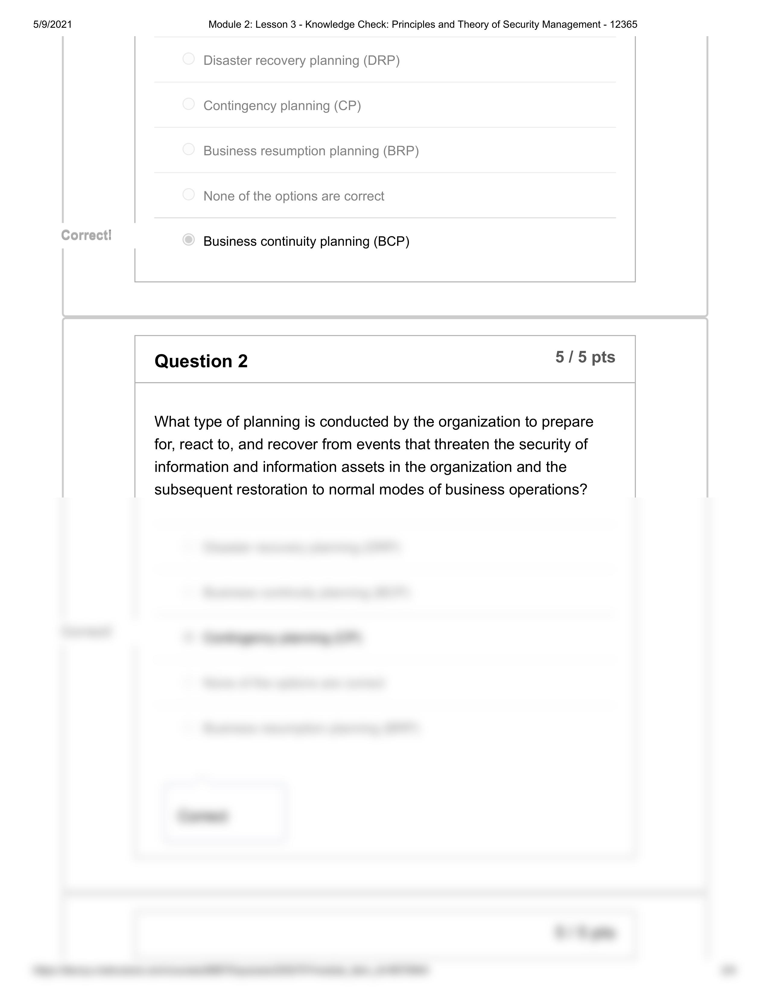 Module 2_ Lesson 3 - Knowledge Check_ Principles and Theory of Security Management - 12365.pdf_dczxs6zf1kk_page2