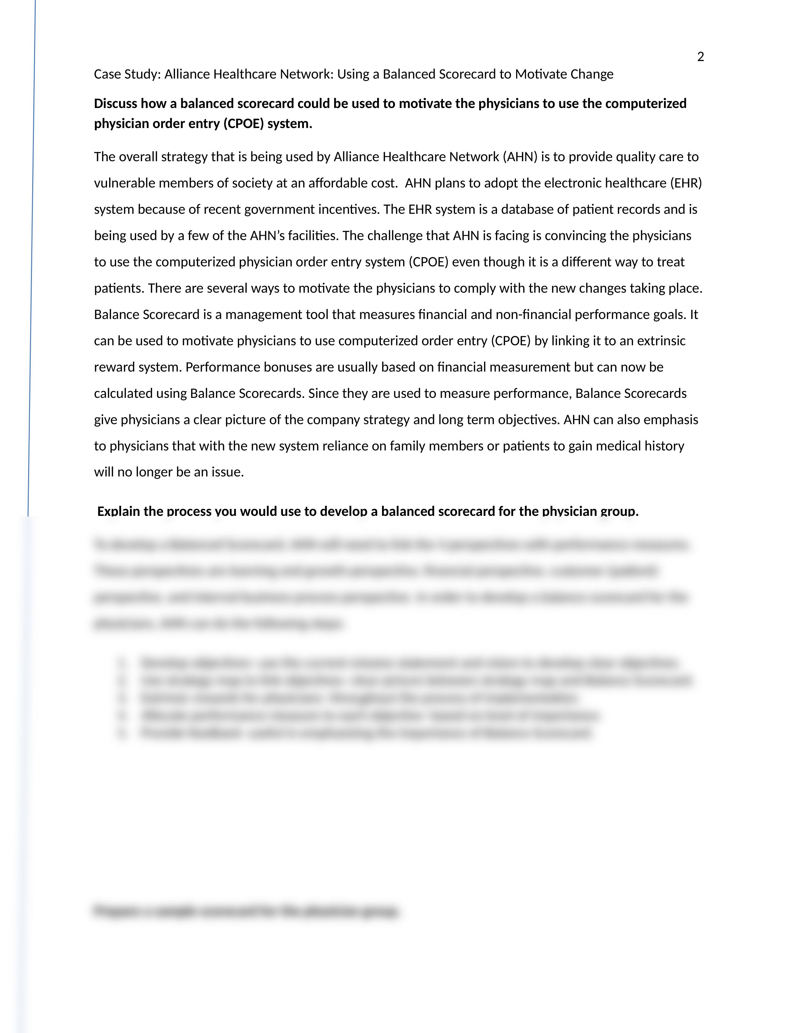 AC6090-Case Study #5(Alliance Healthcare Network) - Demetria Chavez.docx_de1e346jols_page2