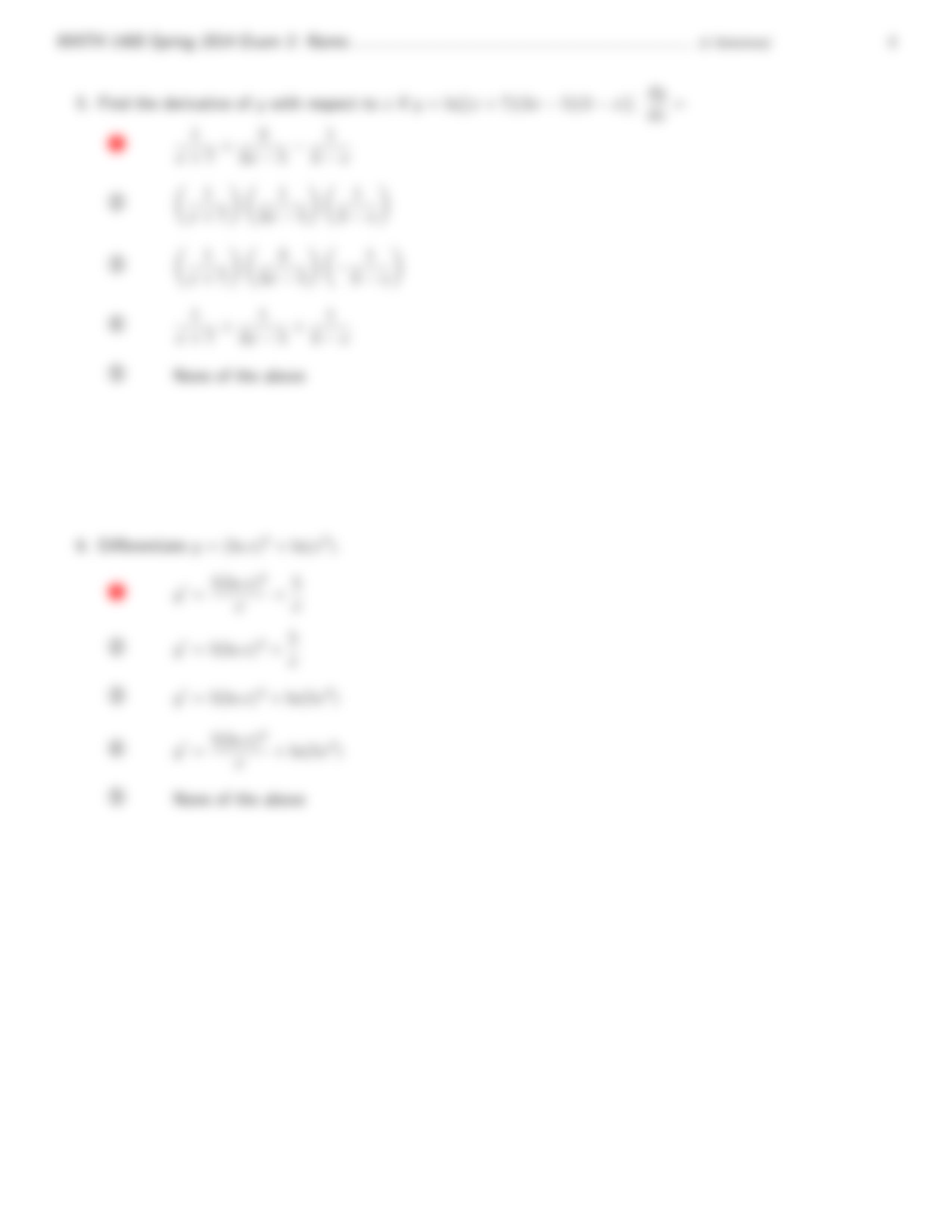 Math 1400_SP2014_Exam 3_V1_Solutions_de32nrw43sw_page4