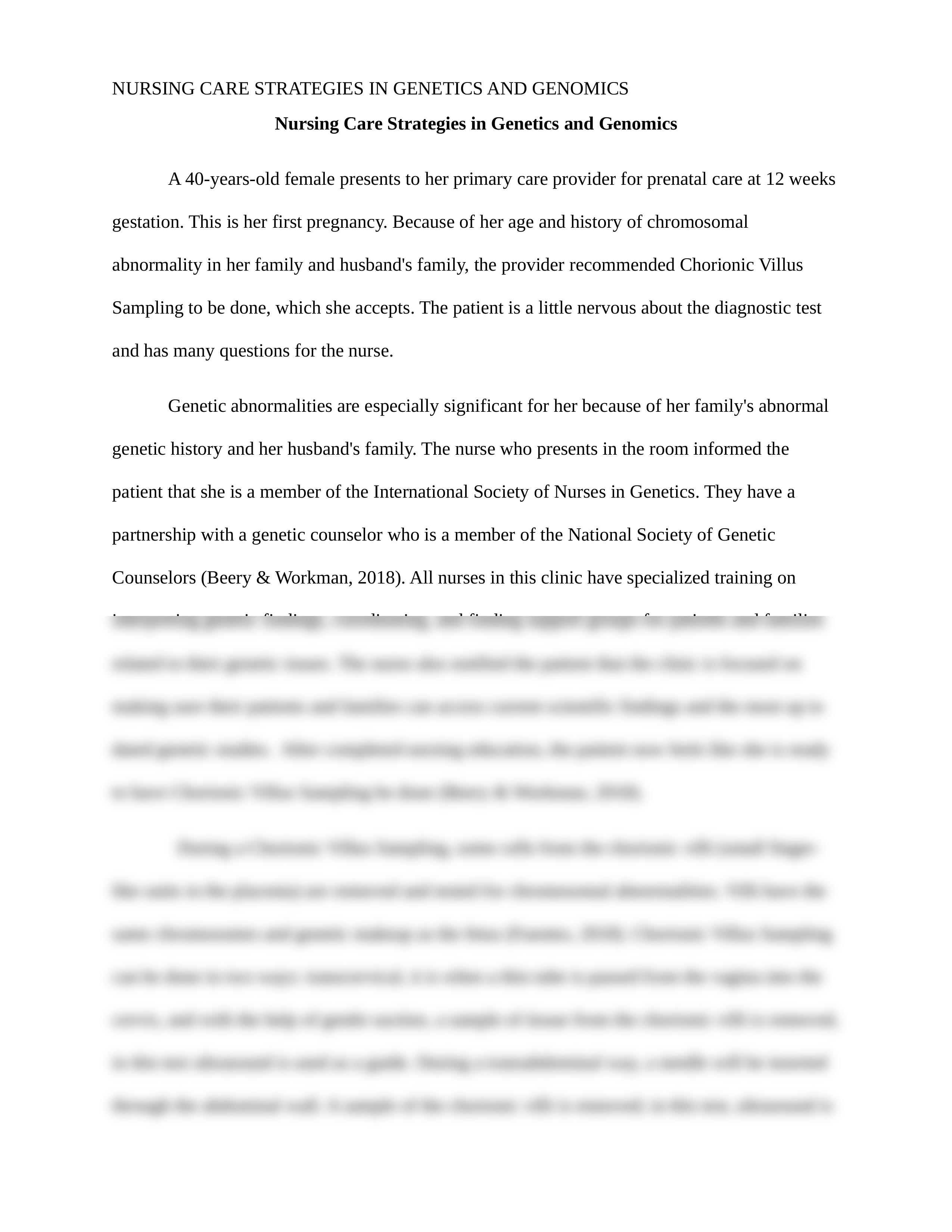 NUR 3306 Dreliverable 6 Nursing Care Strategies in Genetics and Genomics.docx_def4sl8qdzc_page2