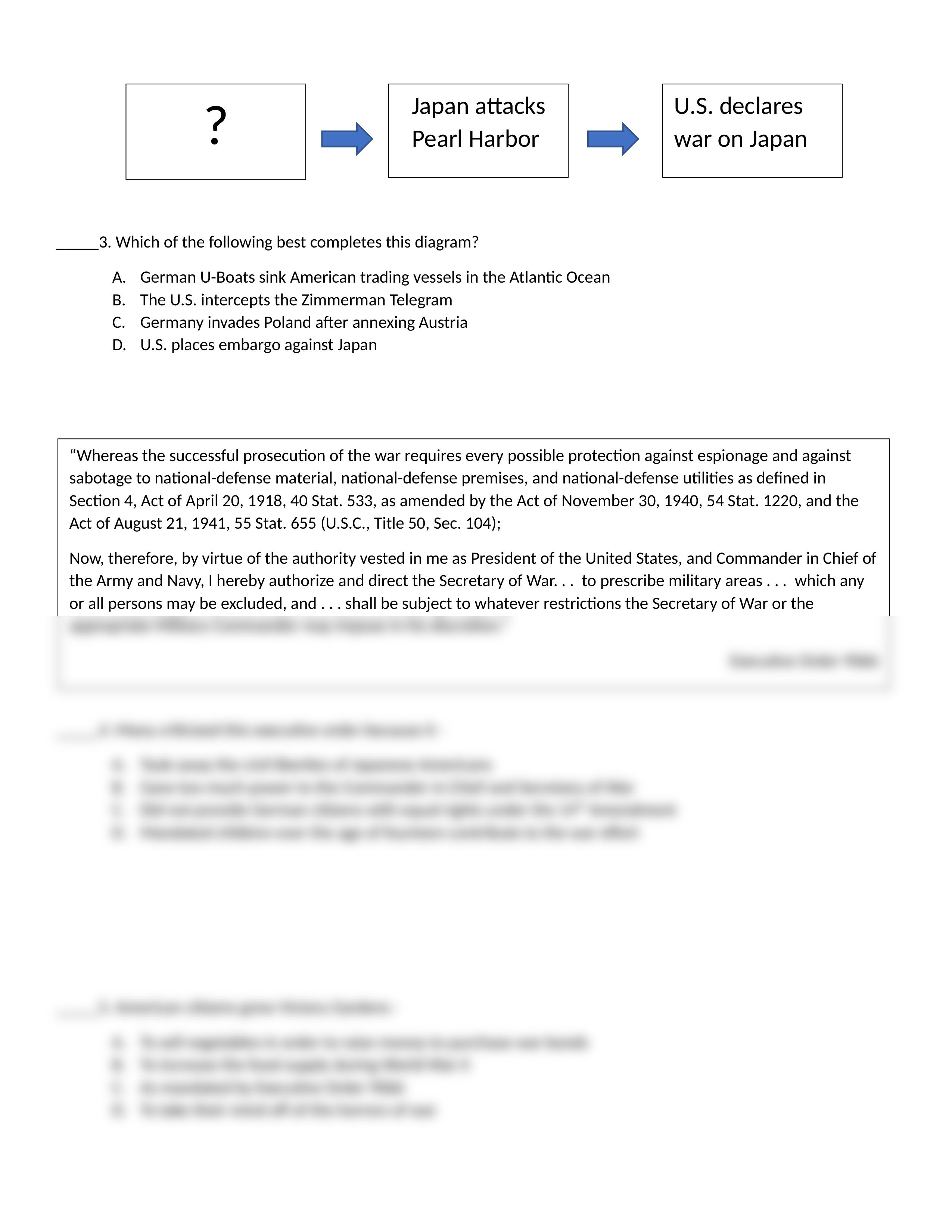 Unit 6 Test. World War II Era. 2019-2020. Lowman Consulting LLC.docx_dezeajcoip6_page2