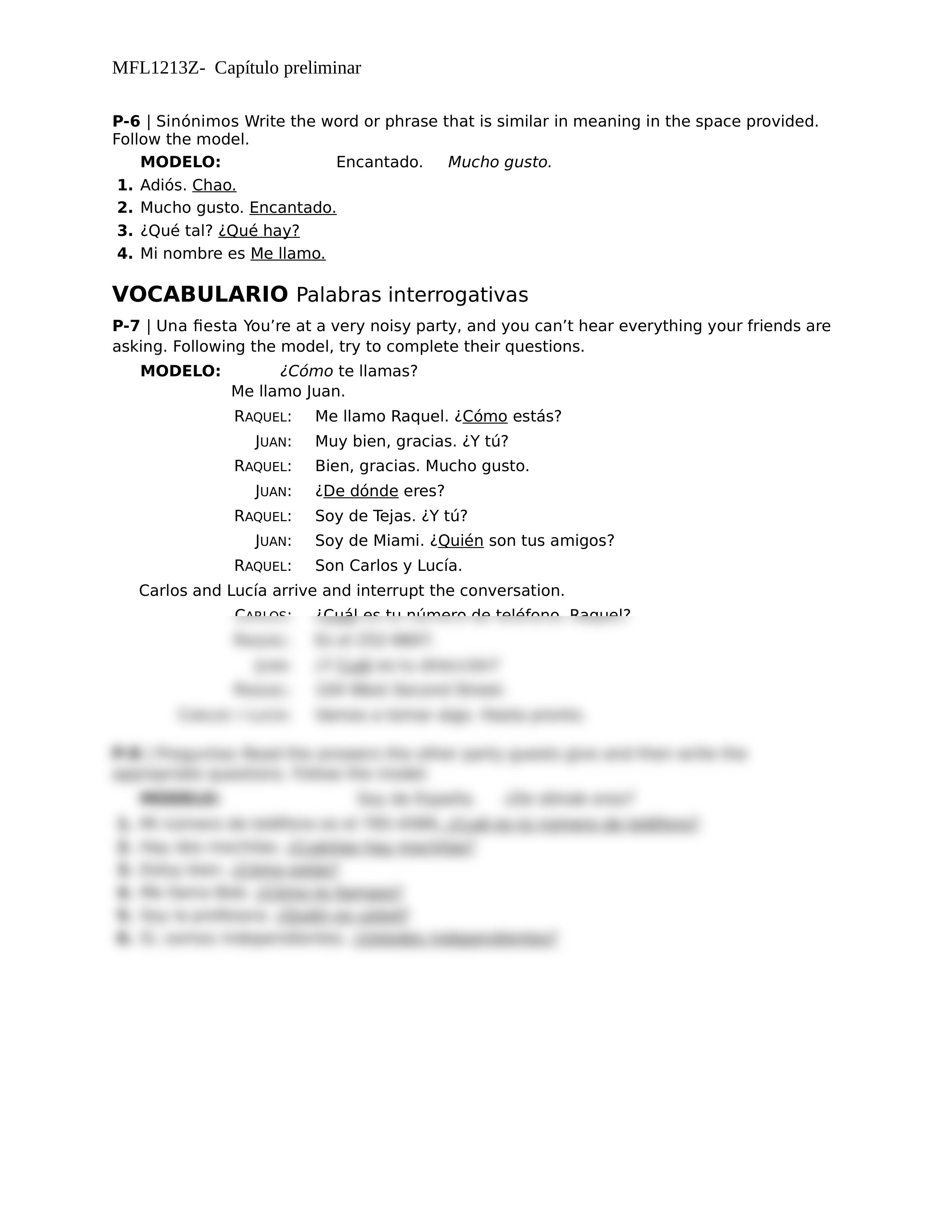 Spanish I Capitulo Preliminar Assignment 1.doc_dezq10vxjua_page2