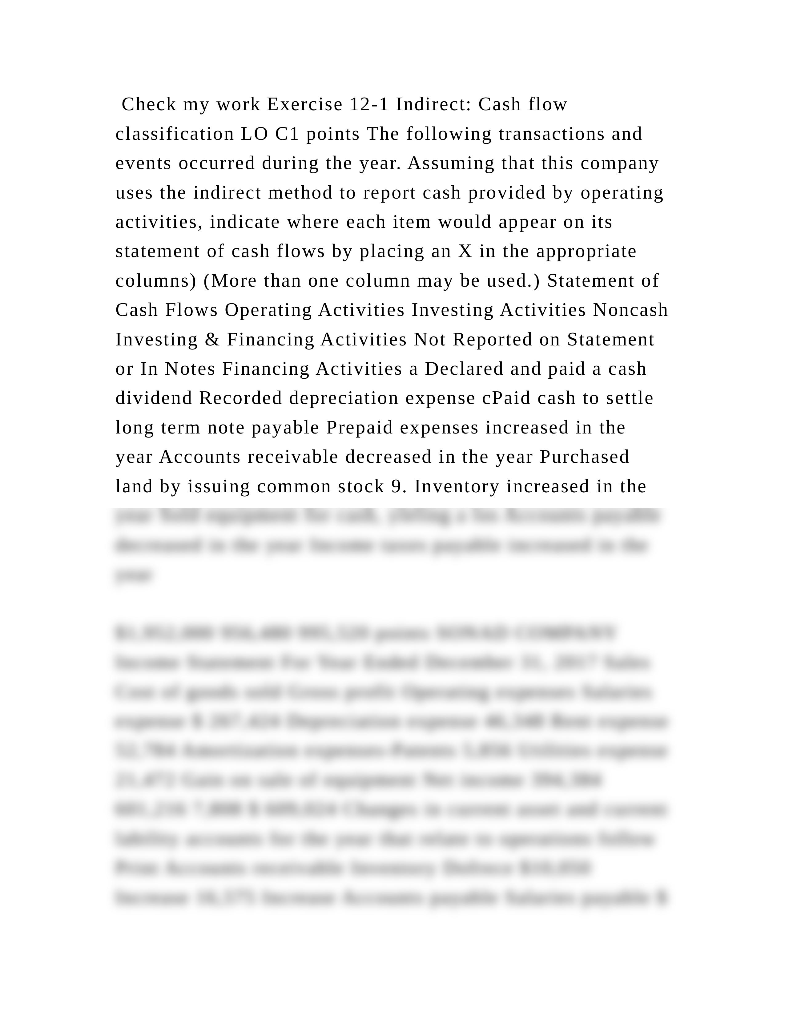 Check my work Exercise 12-1 Indirect Cash flow classification LO C1 .docx_dfoavf316t9_page2