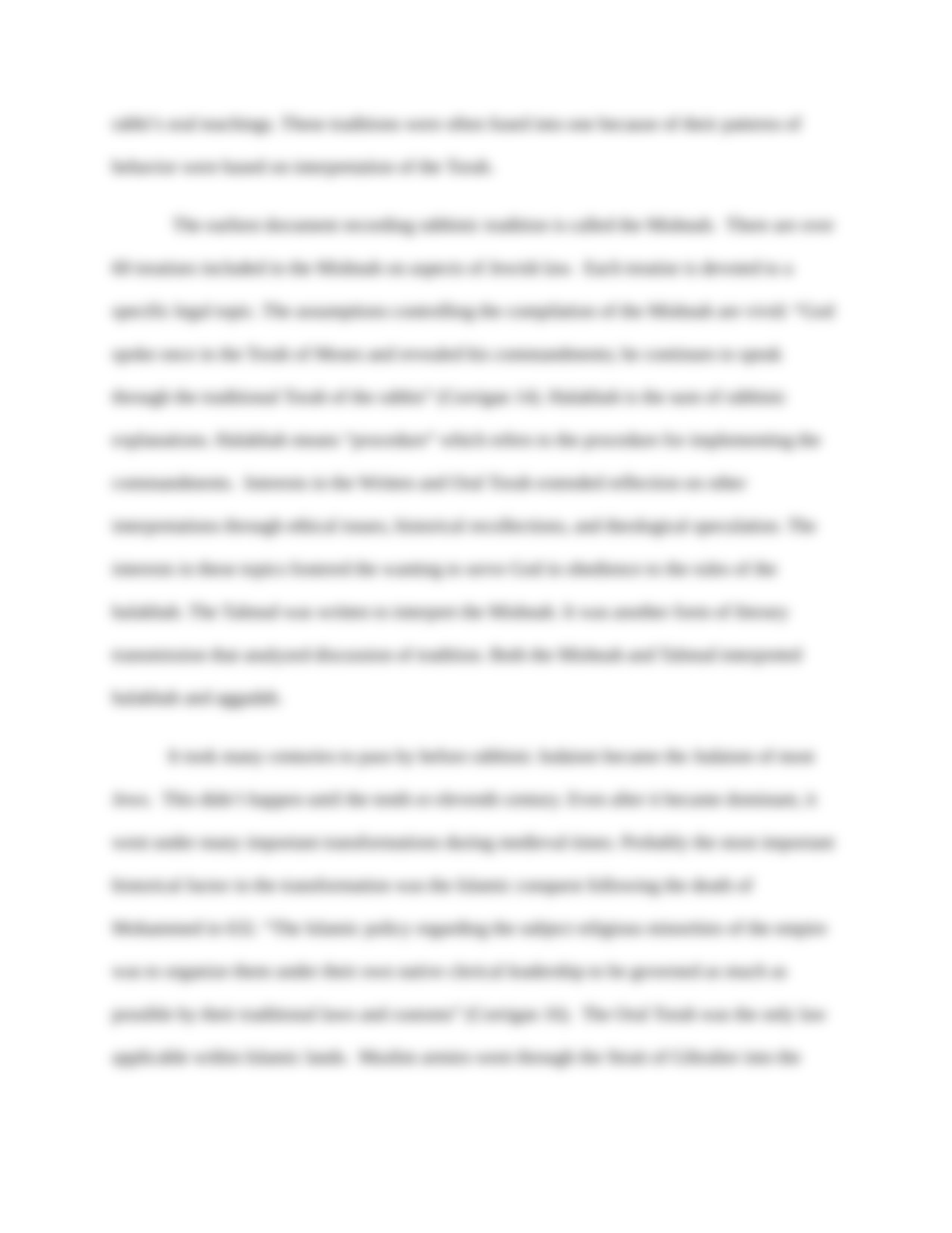 Scripture and Tradition in Judaism, Christianity, and Islam Paper #2_dftr6vvlcof_page4