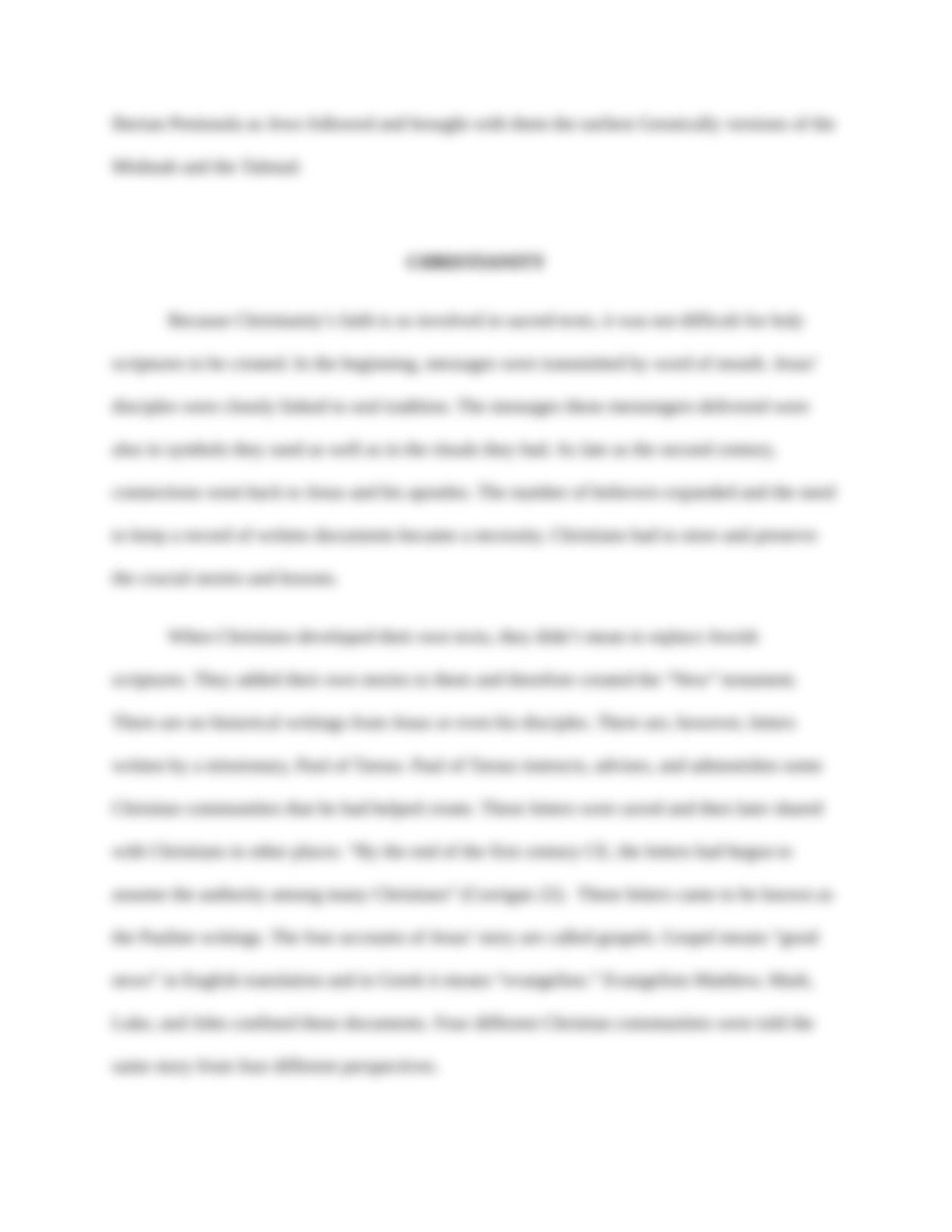 Scripture and Tradition in Judaism, Christianity, and Islam Paper #2_dftr6vvlcof_page5