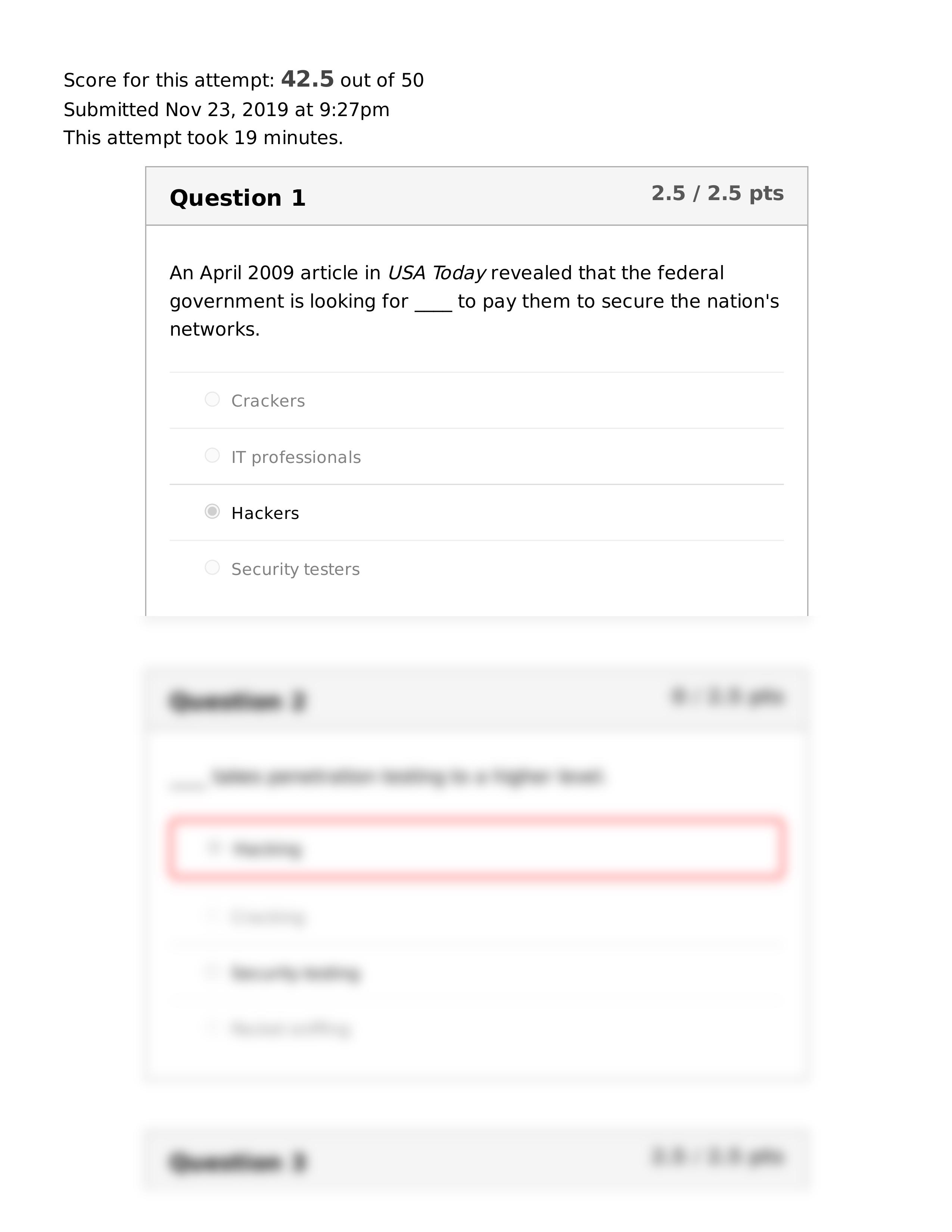 Week 1 Assessment - Ethical Hacking, Footprinting and Reconnaissance Quiz_ ISS310_2_20191028M_OL_Inf_dg3rz3azngc_page2