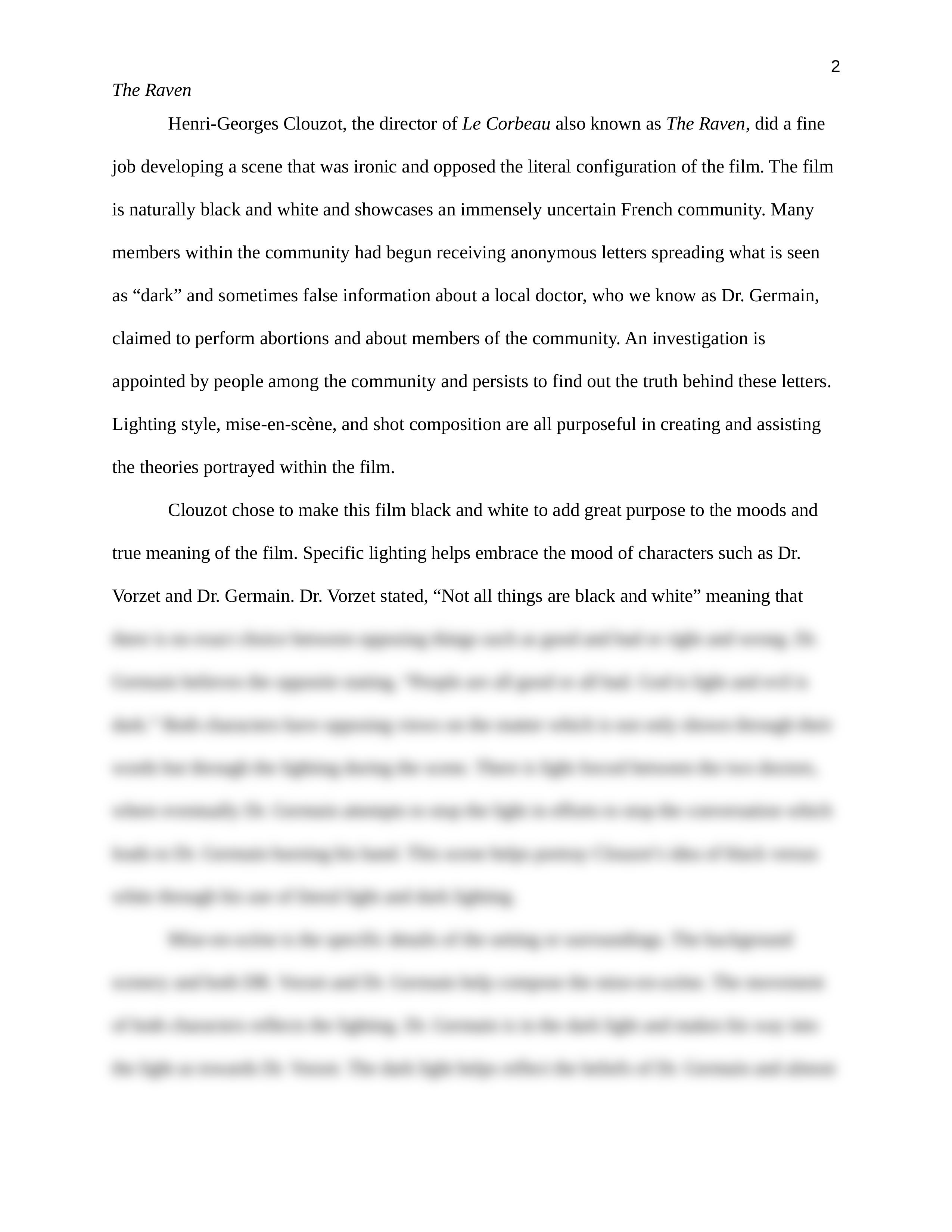 Le Corbeau;The Raven Lesson3.docx_dg448cw9g74_page2