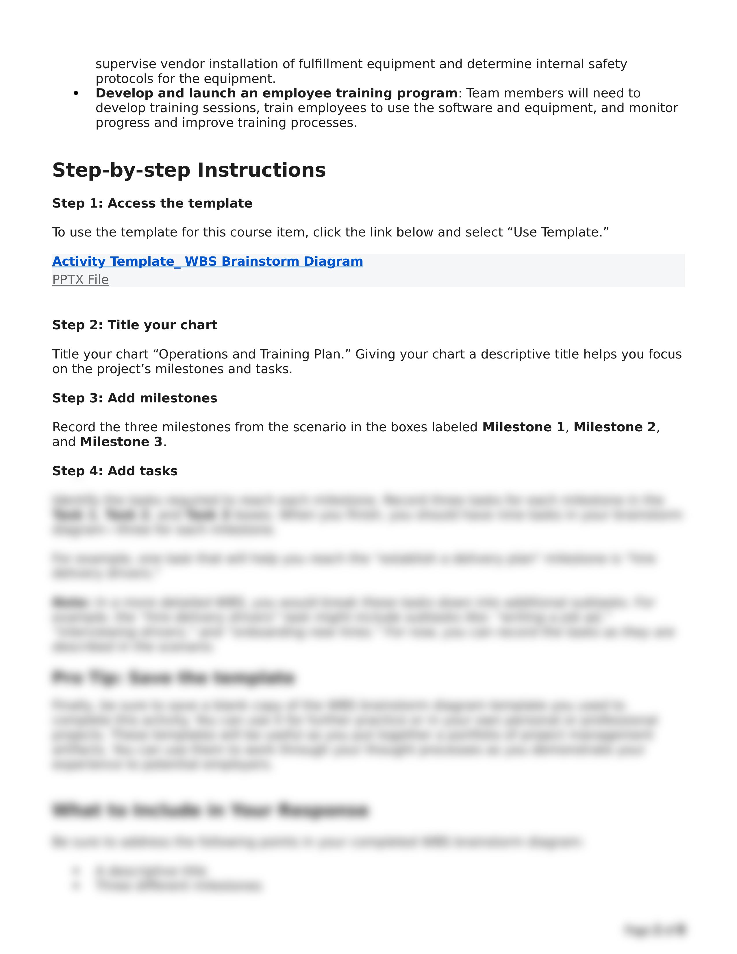 Activity - Use a WBS to create milestones and project tasks - Part 1.docx_dgh3zaduusa_page2
