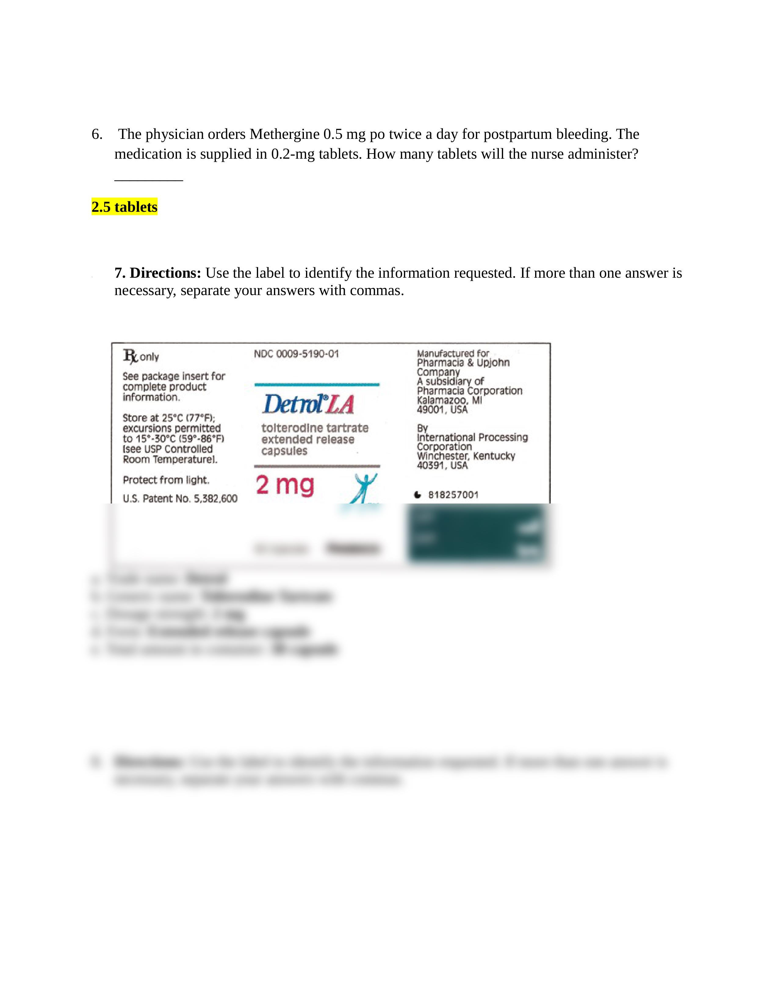 NUR 117 Drug Calculation Worksheet_dgvh66i79dt_page2