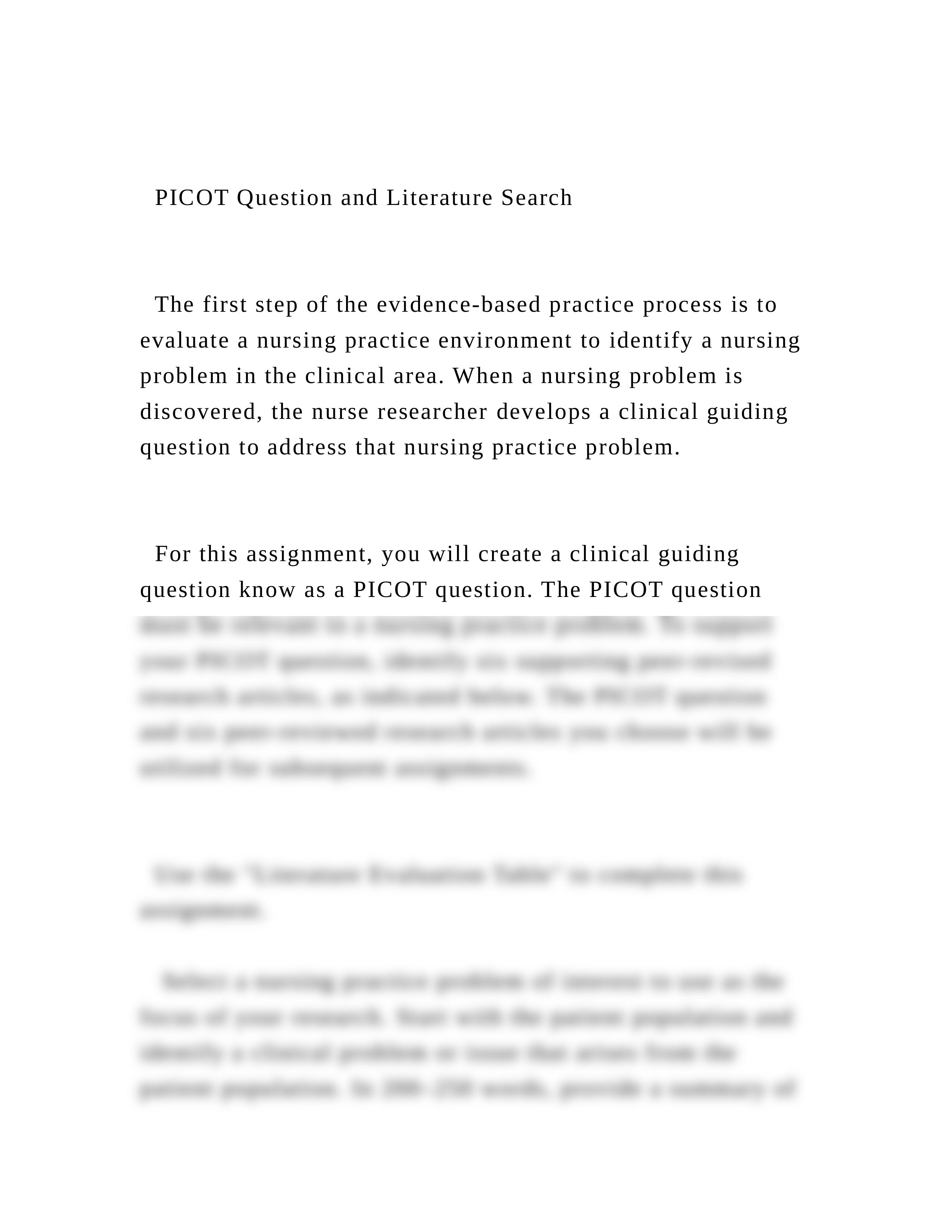 PICOT Question and Literature Search   The first step of the .docx_dh17m0wdc46_page2