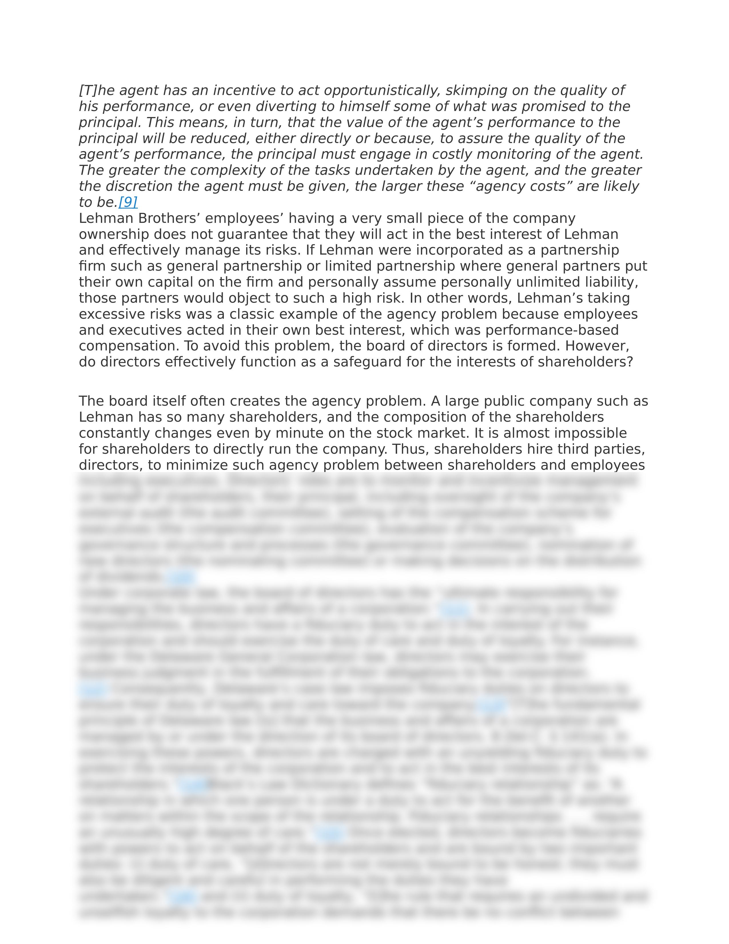 FIN2001 - Class 2 The Agency Problem and Business Ethics.docx_dhegnncpxt8_page2