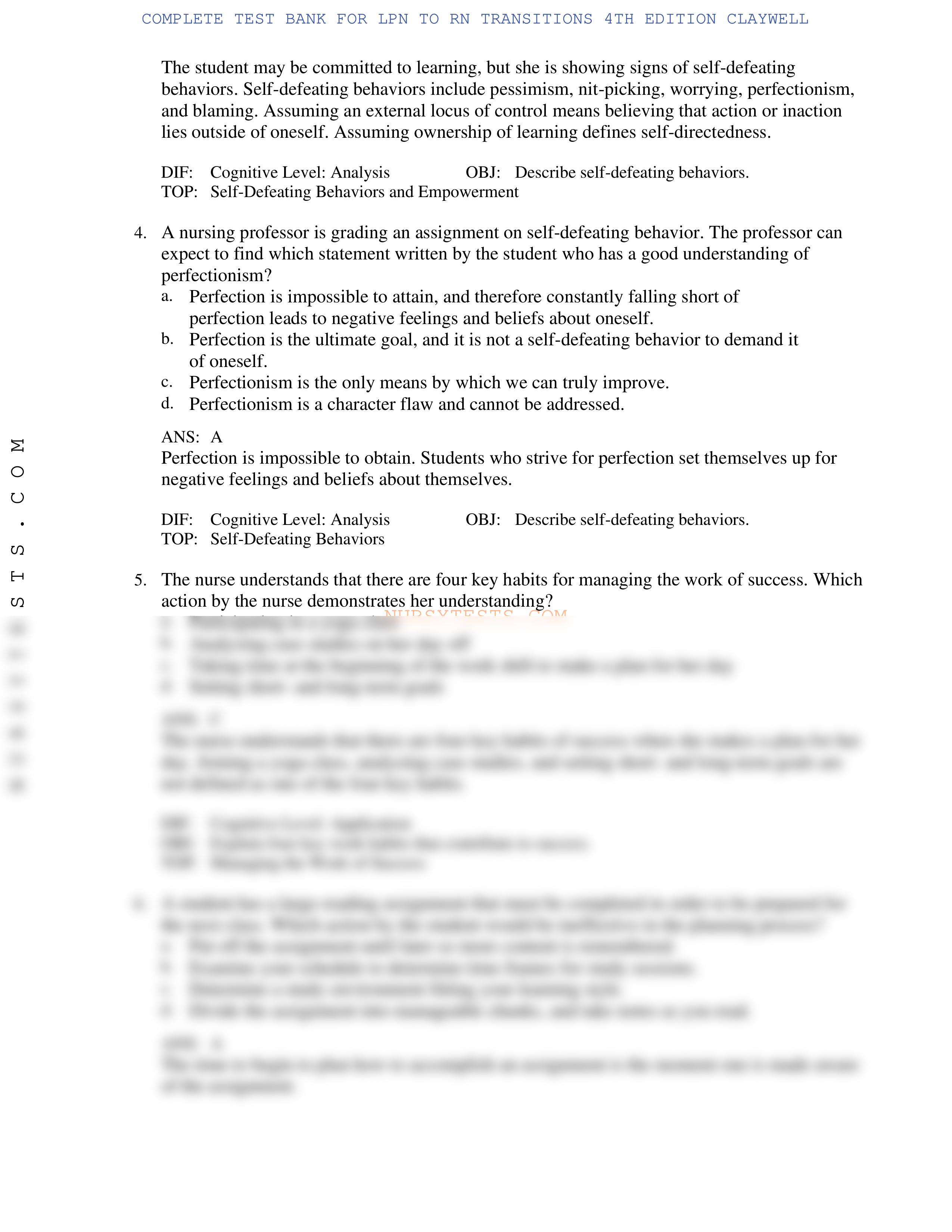 Test Bank LPN to RN Transitions 4th Edition Claywell.pdf_di28orp23q0_page2