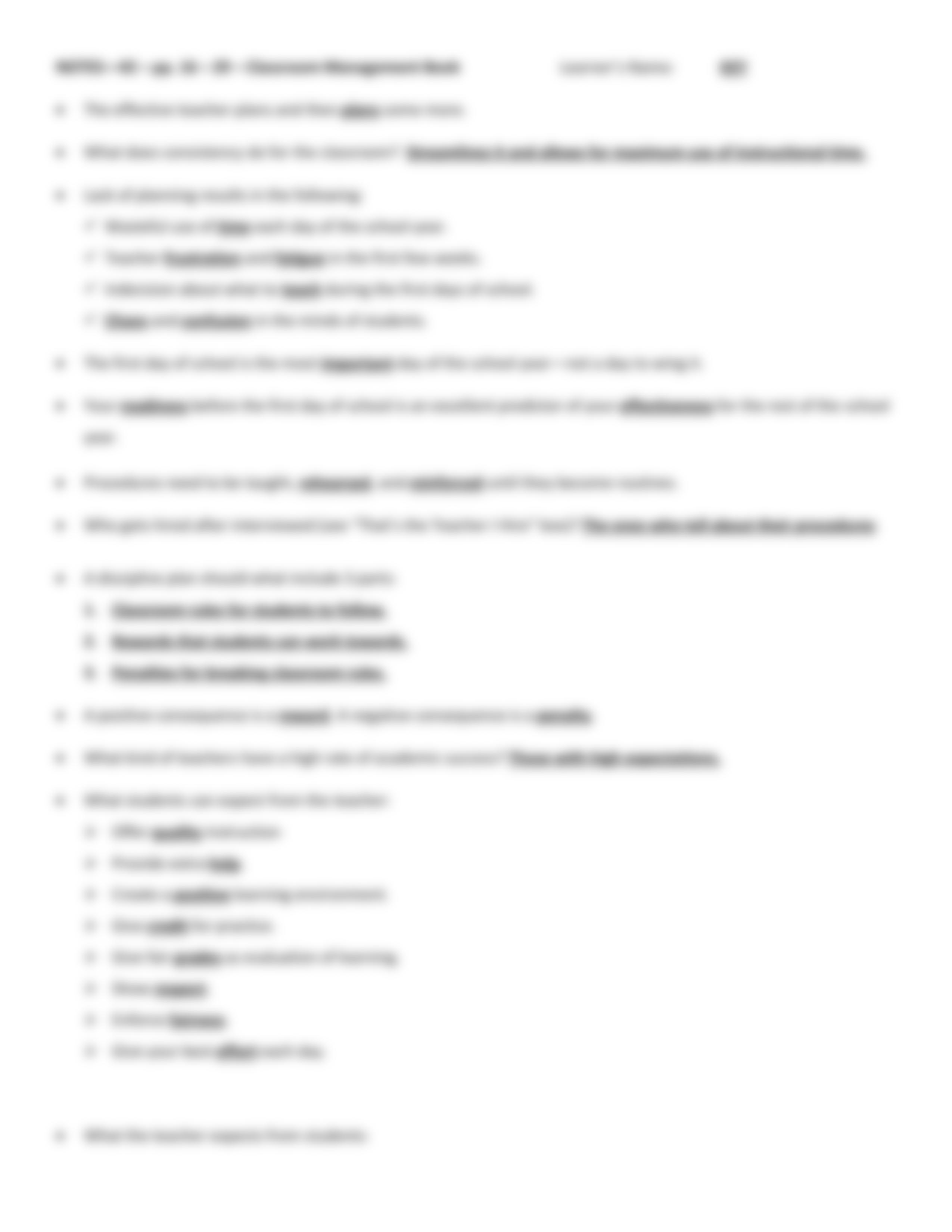 Harry Wong-Classroom Management Book-Student Notes [18 sections]-ANSWER KEYS.pdf_djwhmcdtgvb_page5