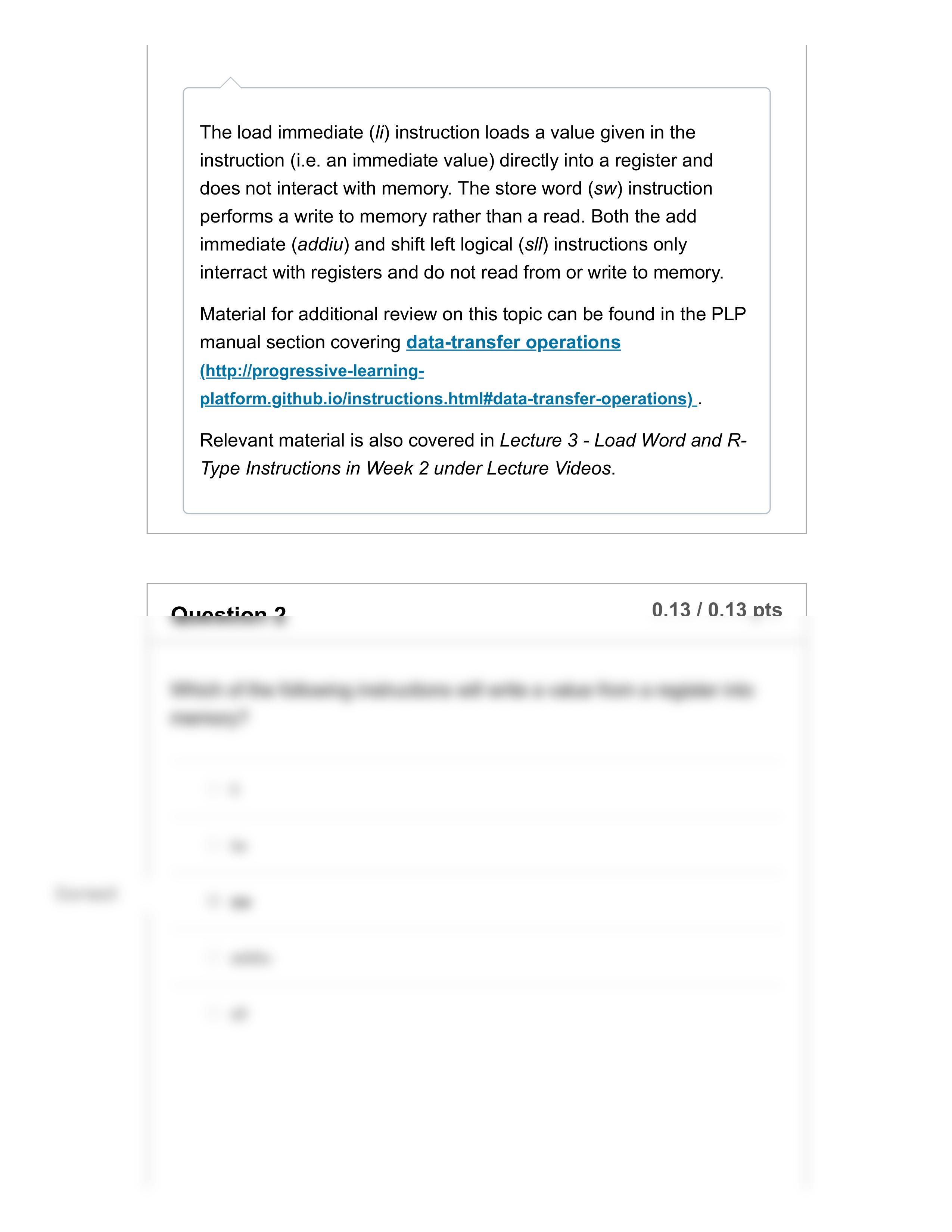 6.2_ Project 2 Pre Quiz_ CSE 230_ Computer Org_Assembly Lang Prog (2021 Spring - A).pdf_dlv0pivasn3_page2