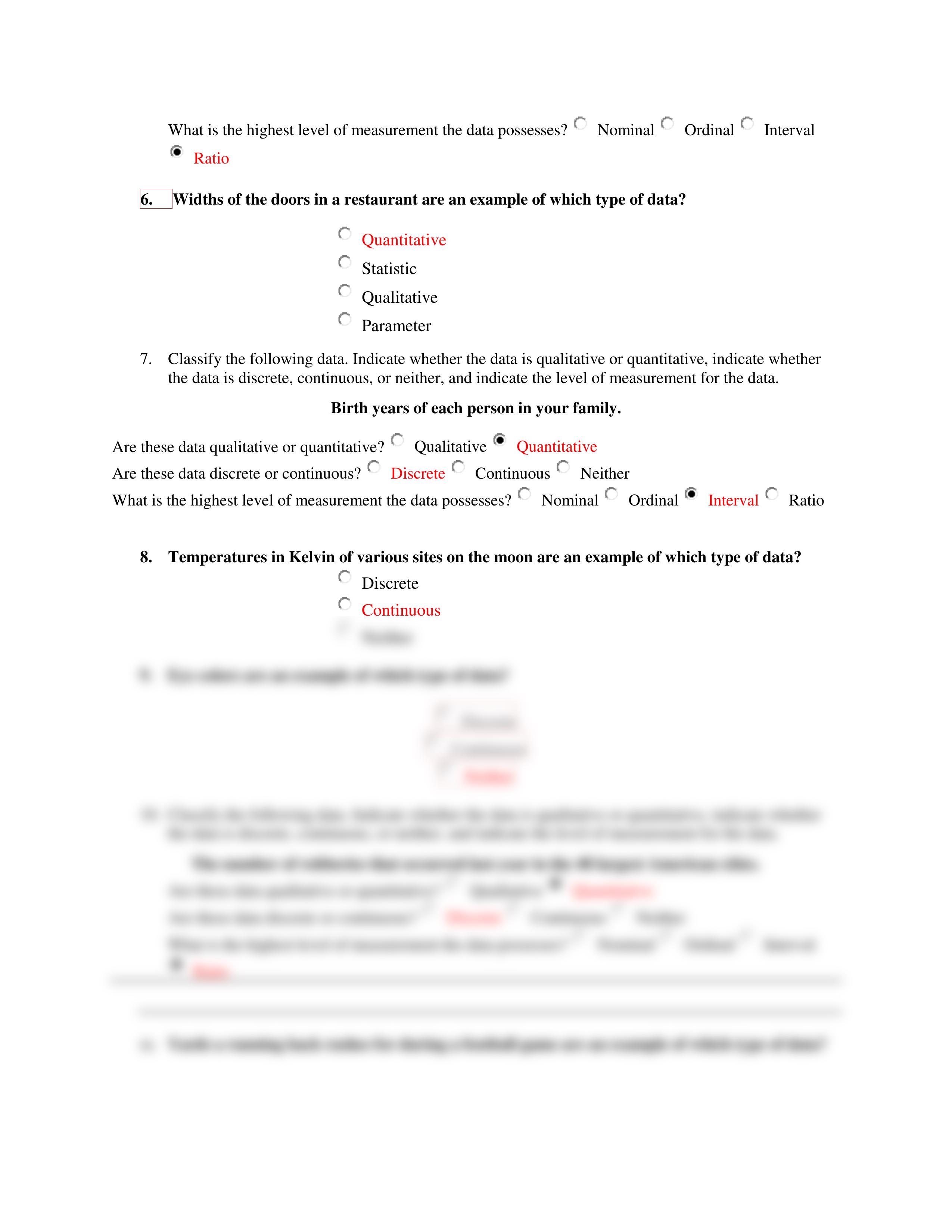 Levels of Measurement and Data Classifications Homework.pdf_dm4ob44uppl_page2