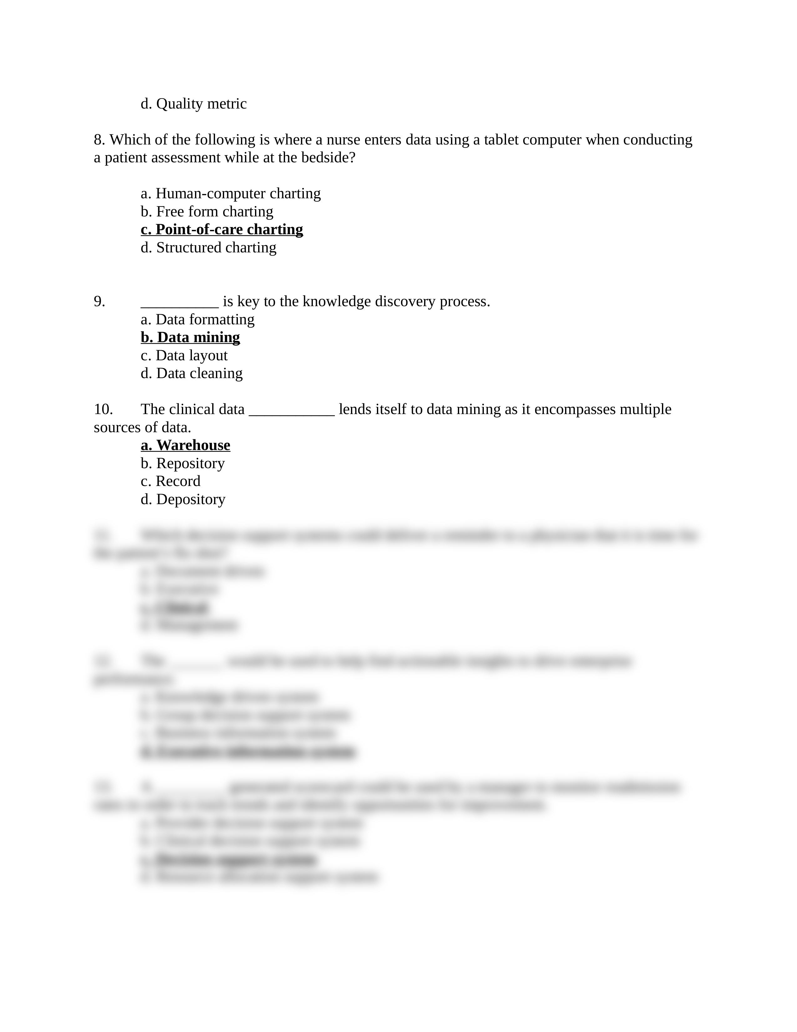 HIMT 1100 - Ch 12 Review Quiz - Homework.docx_dm6xp7kaov5_page2