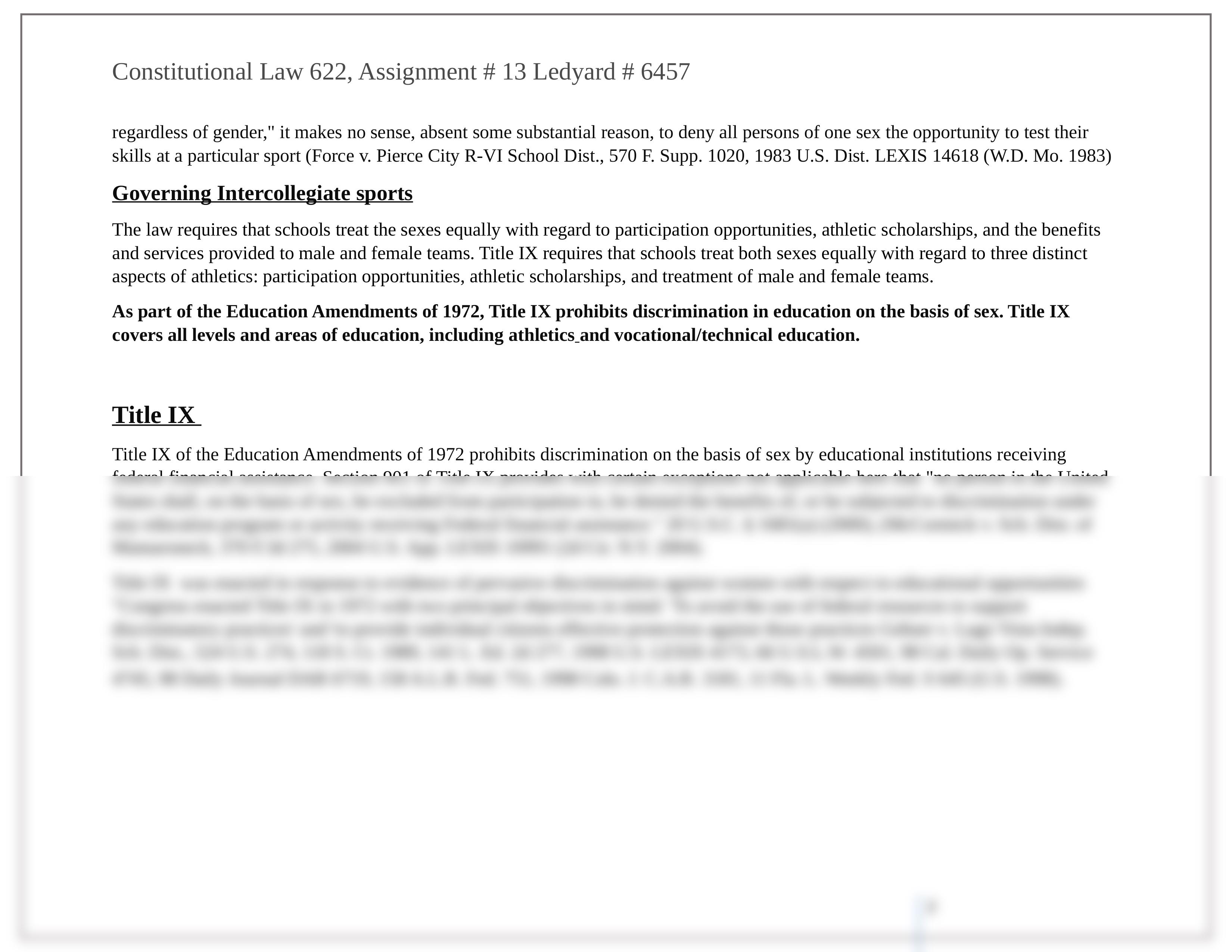 2016 1-6-16   Constitutional Law 622, Assignment # 13 Ledyard # 6457.docx_dmaxbj53v3v_page2